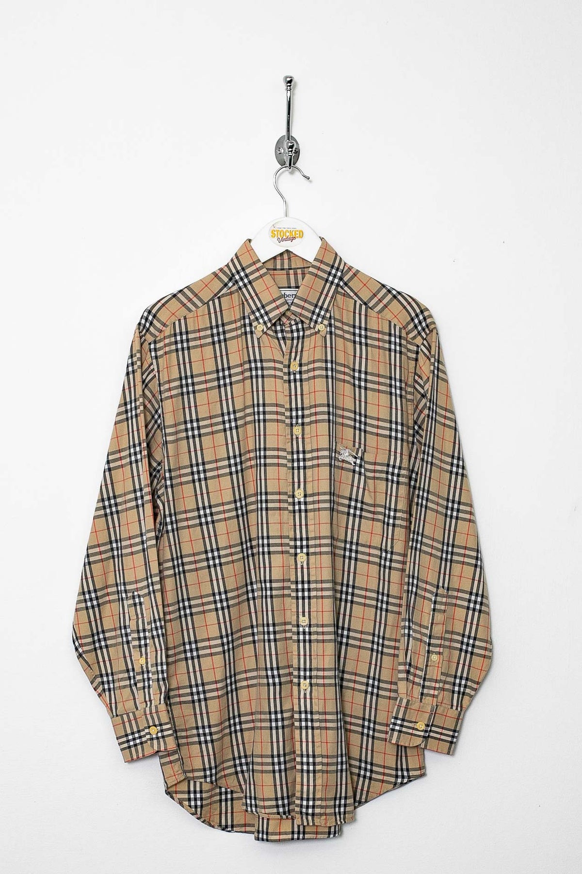 90s Burberry Nova Check Shirt (S)