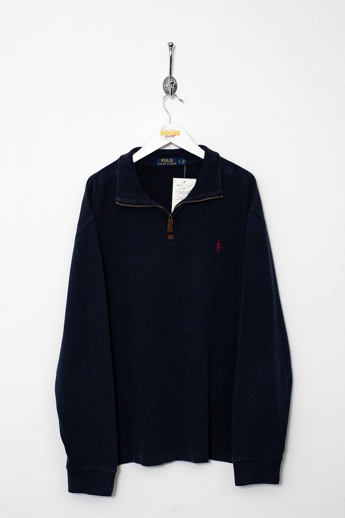 Ralph Lauren 1/4 Zip Sweatshirt (L)