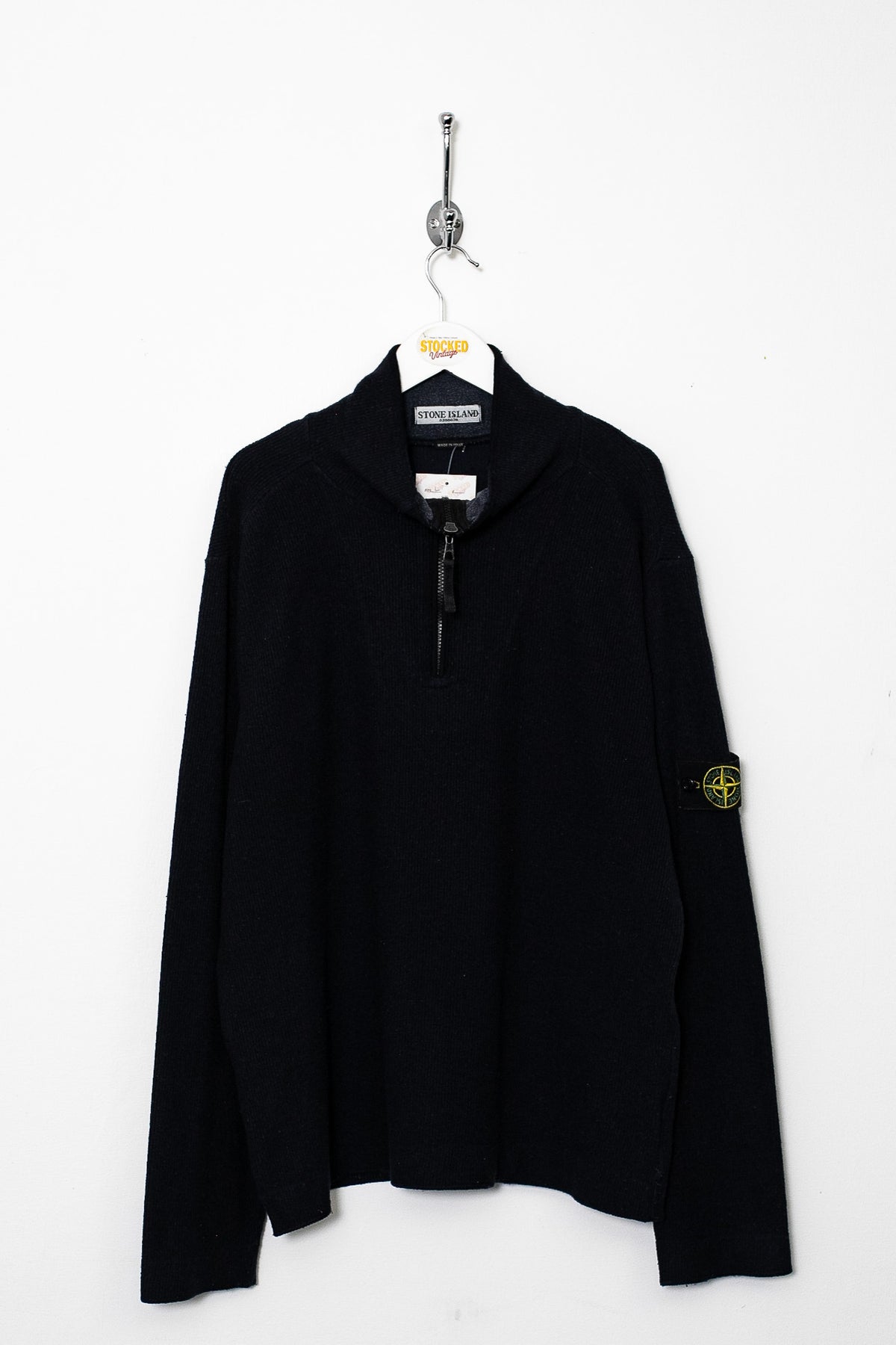 2004 Stone Island 1/4 Zip Jumper (L)