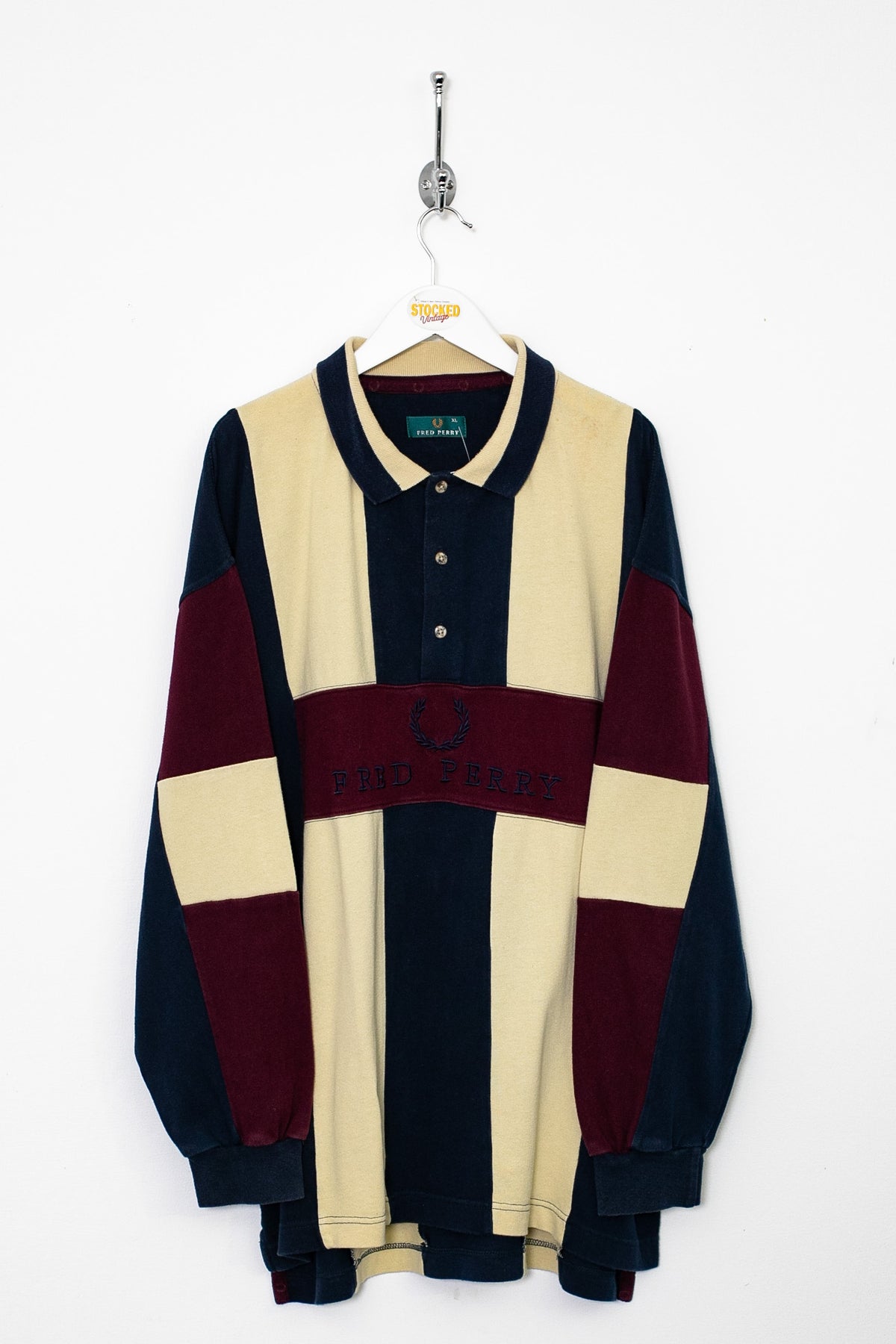 90s Fred Perry Rugby Shirt (XL)