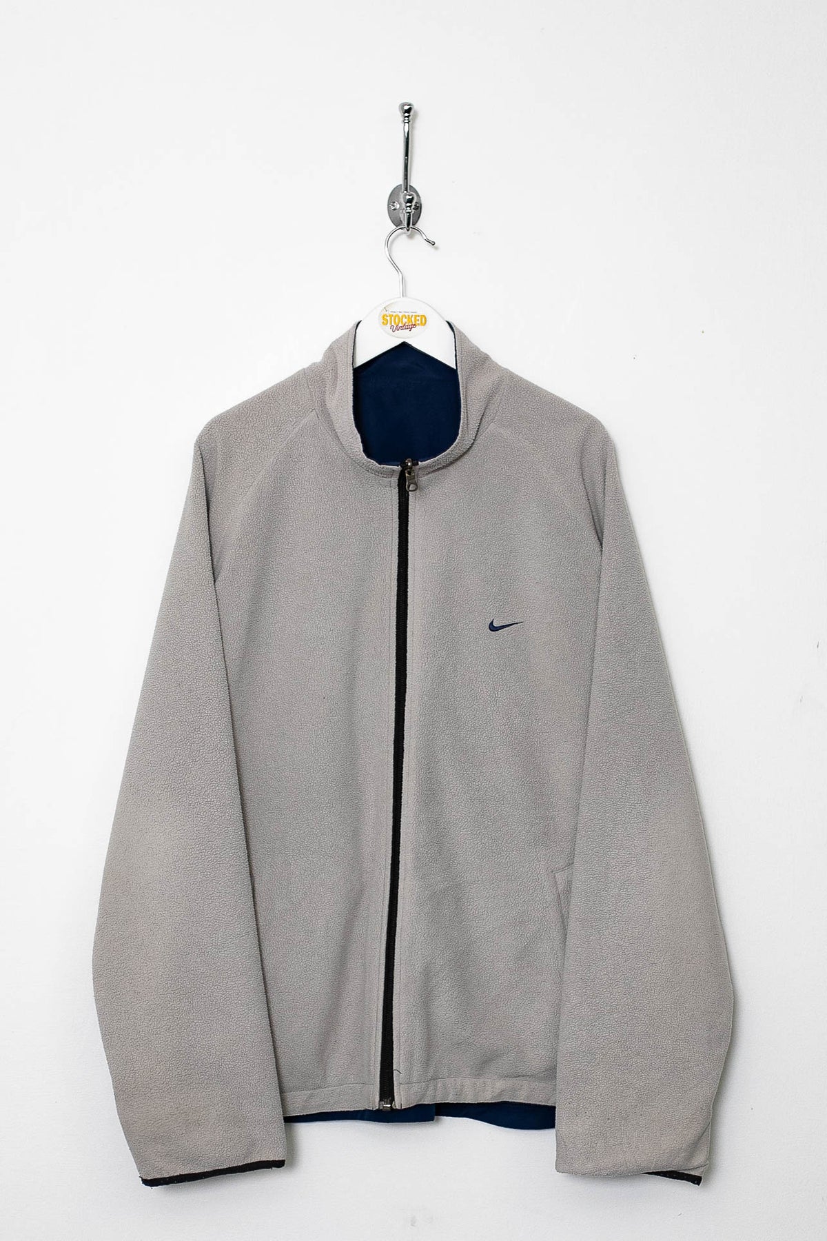 00s Nike Reversible Fleece Jacket (M)