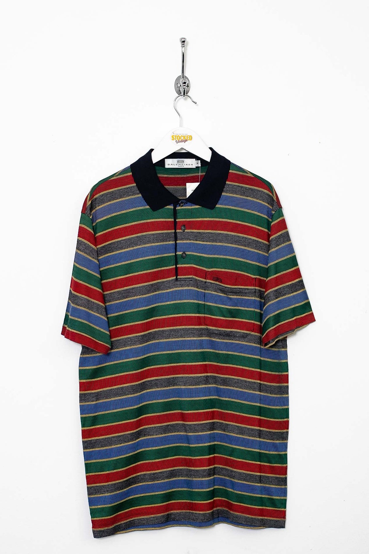 00s Balenciaga Polo Shirt (M)