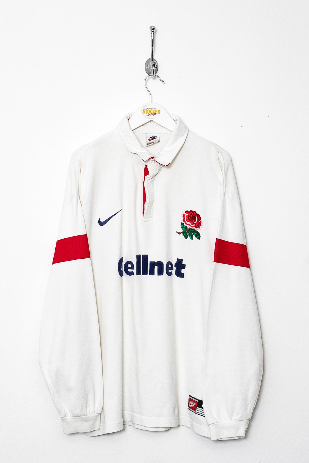 90s Nike England Rugby Shirt (L)