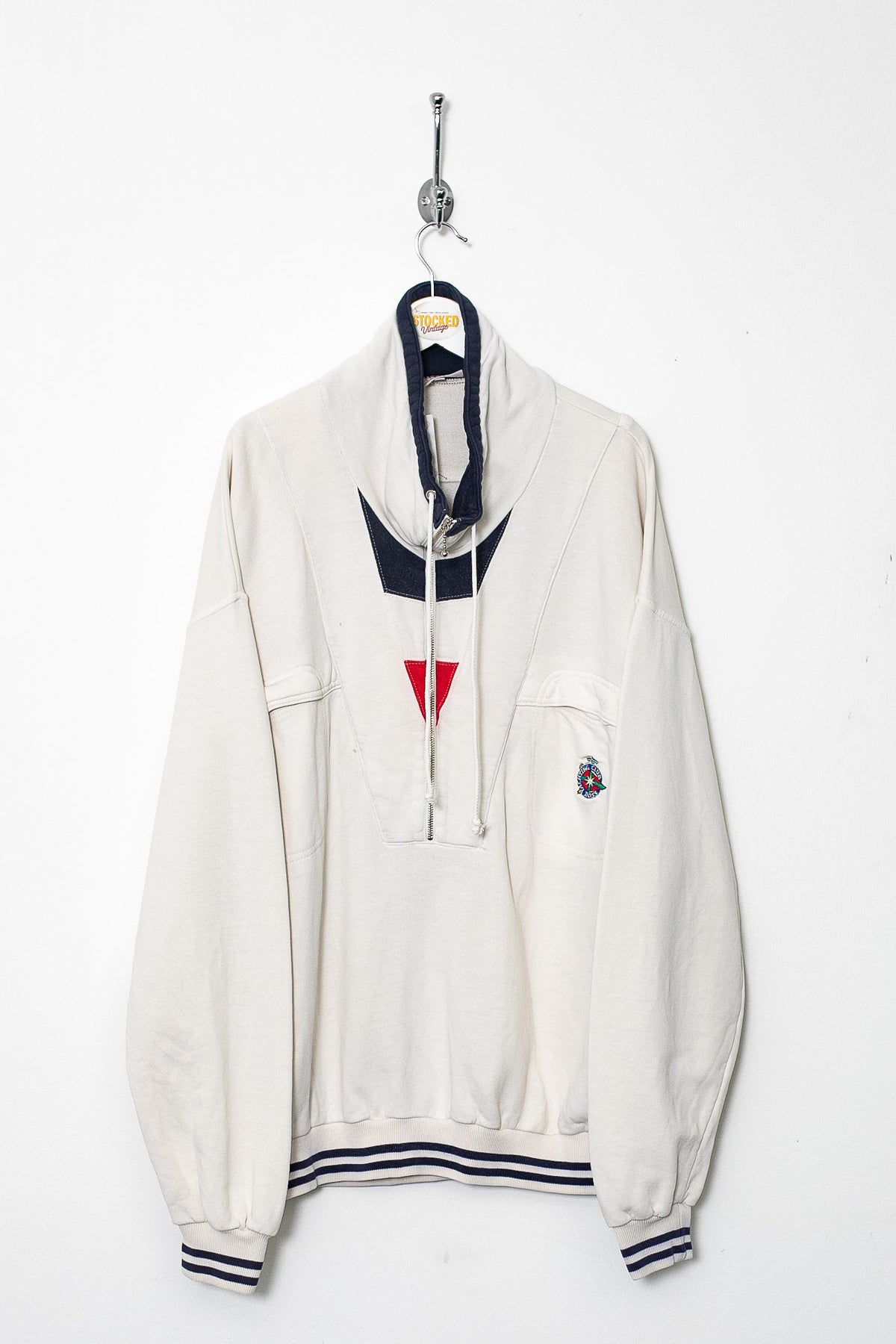 00s Hugo Boss 1/4 Zip Sweatshirt (L)