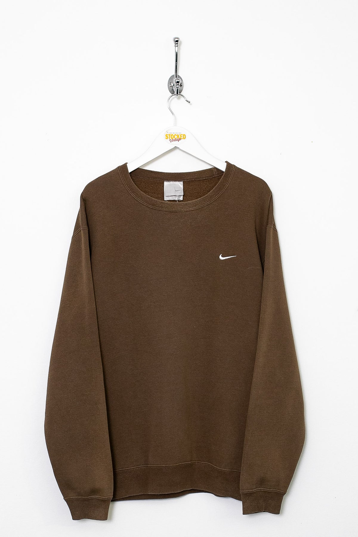 00s Brown Nike Sweatshirt (M)