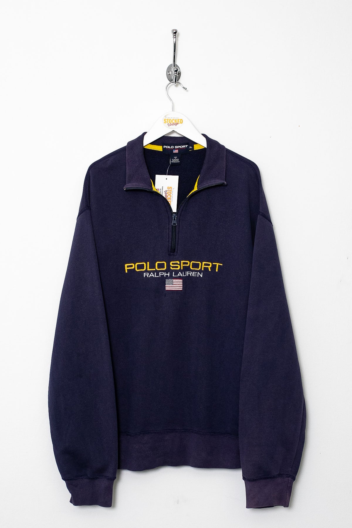 00s Ralph Lauren Polo Sport 1/4 Zip Sweatshirt (XL)