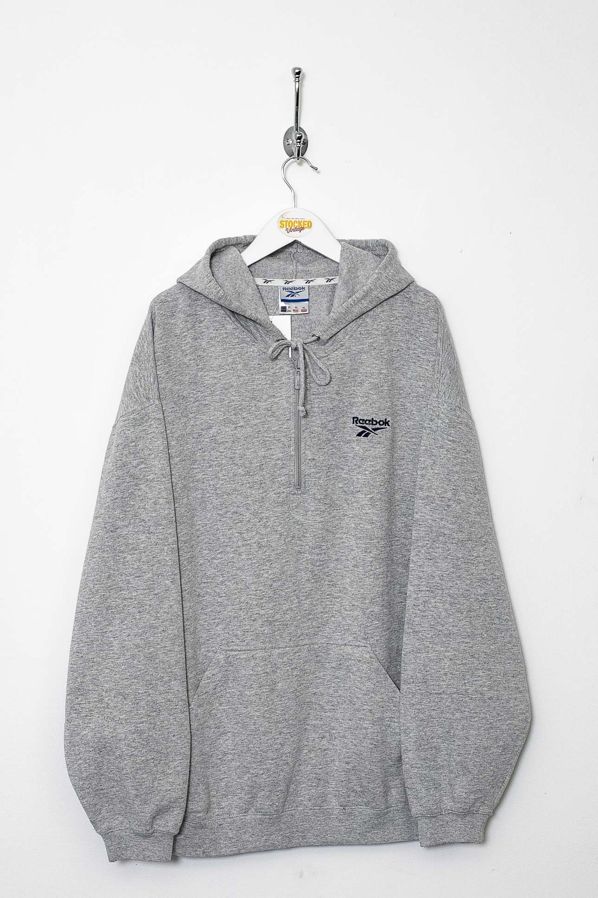 00s Reebok 1/4 Zip Hoodie (XL)