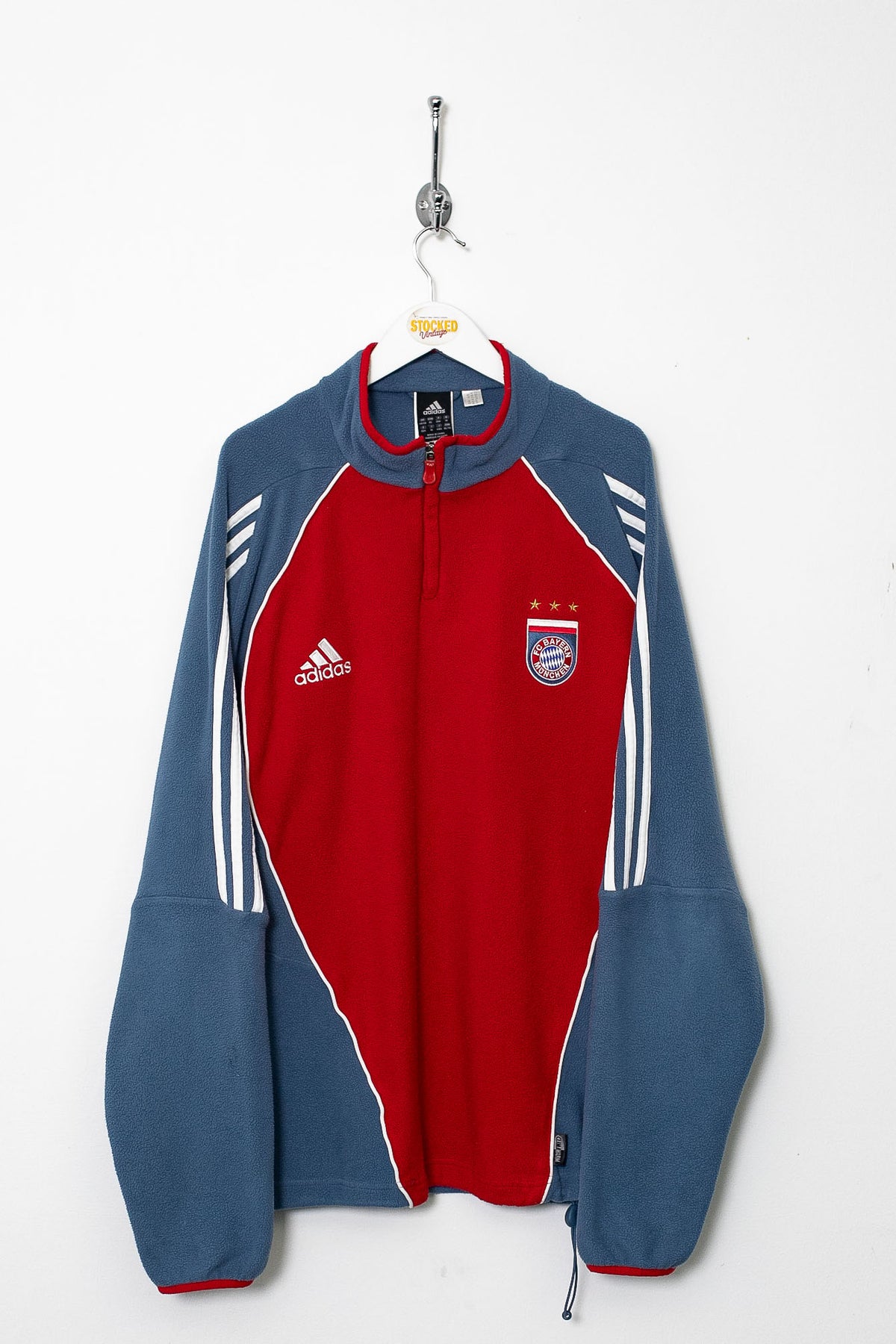 00s Adidas Bayern Munich 1/4 Zip Fleece (XL)