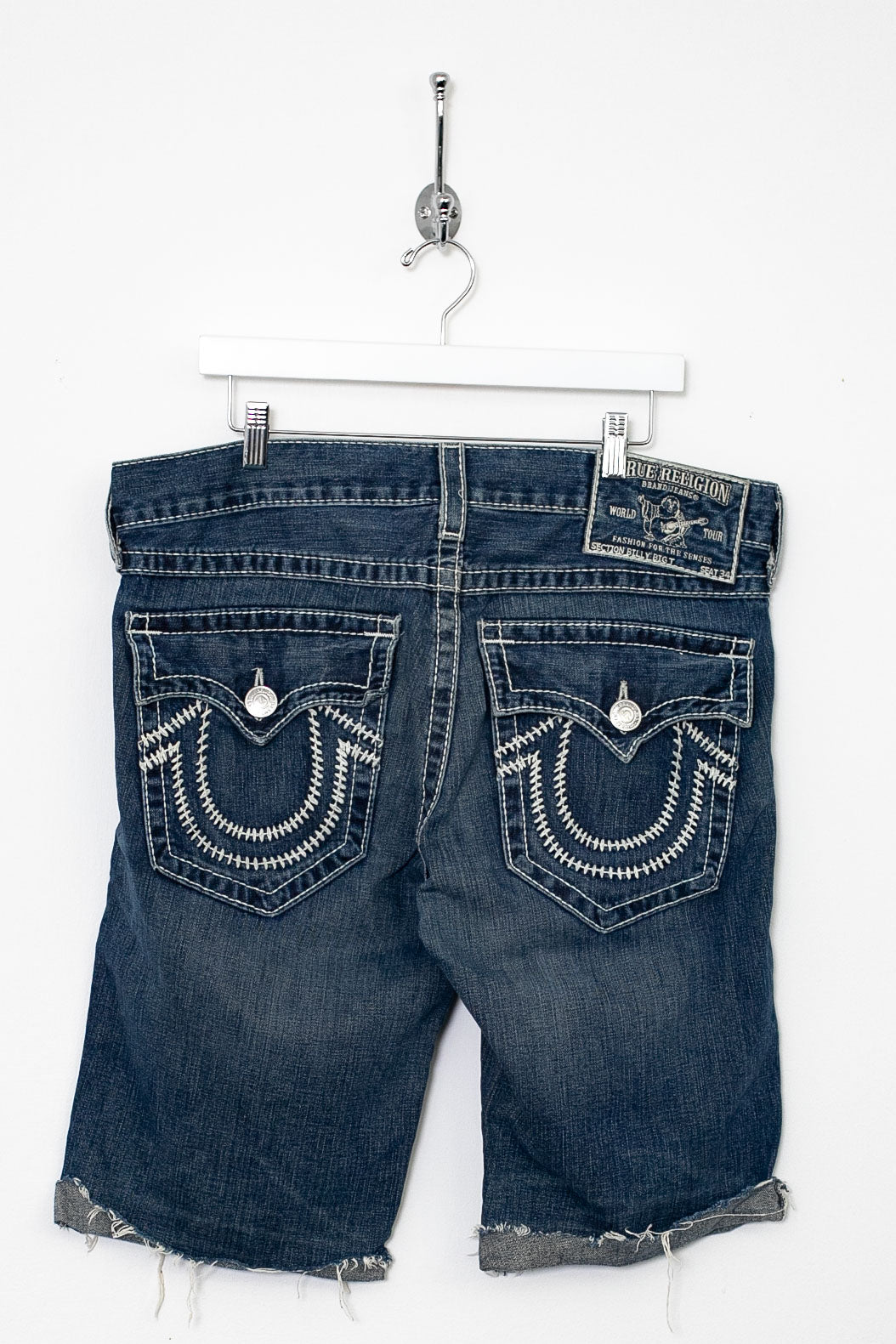00s True Religion Cut-Down Jean Shorts (L)