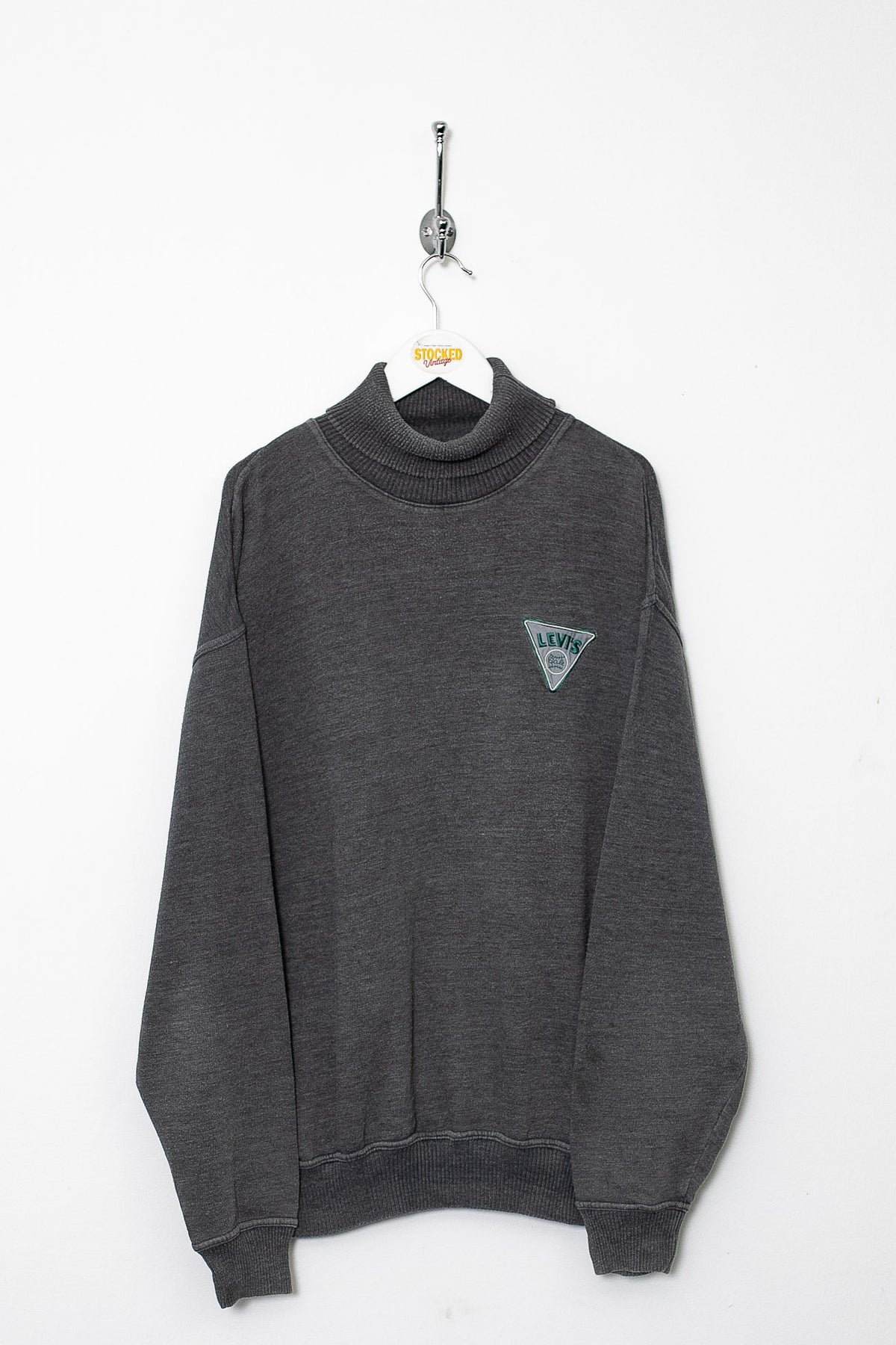 90s Levi's Turtle Neck Sweatshirt (L)