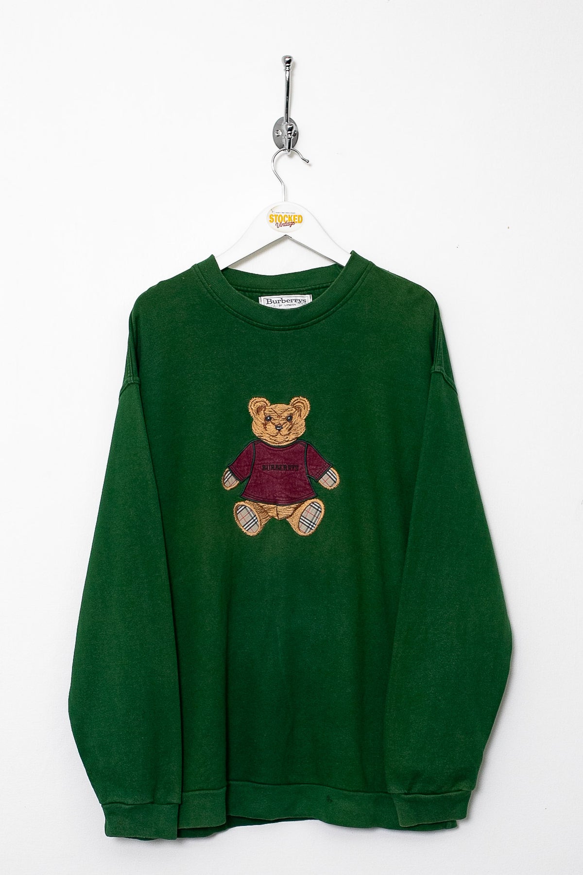 90s Burberry Bear Sweatshirt (L)