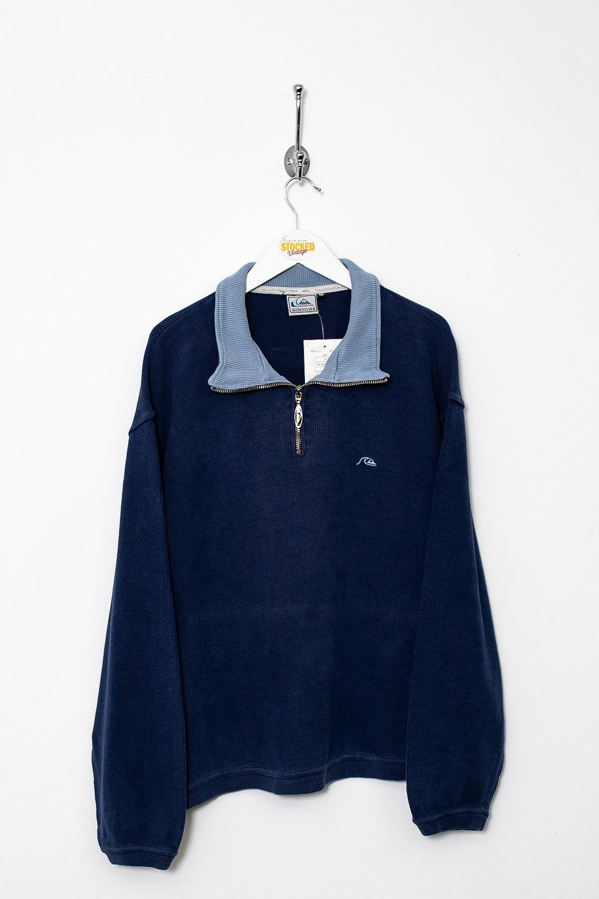 00s Quicksilver 1/4 Zip Sweatshirt (M)