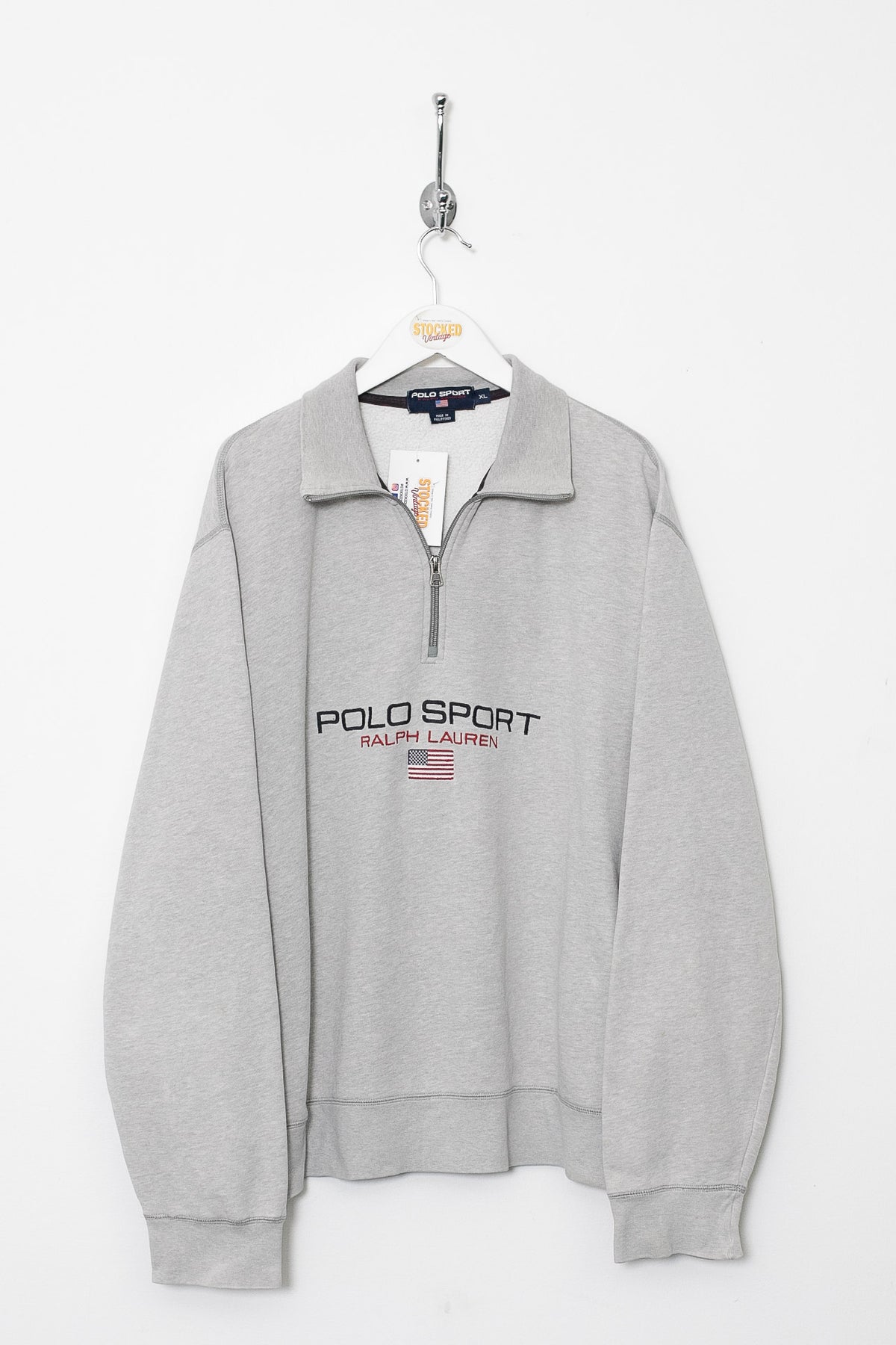 00s Ralph Lauren Polo Sport 1/4 Zip Sweatshirt (XL)