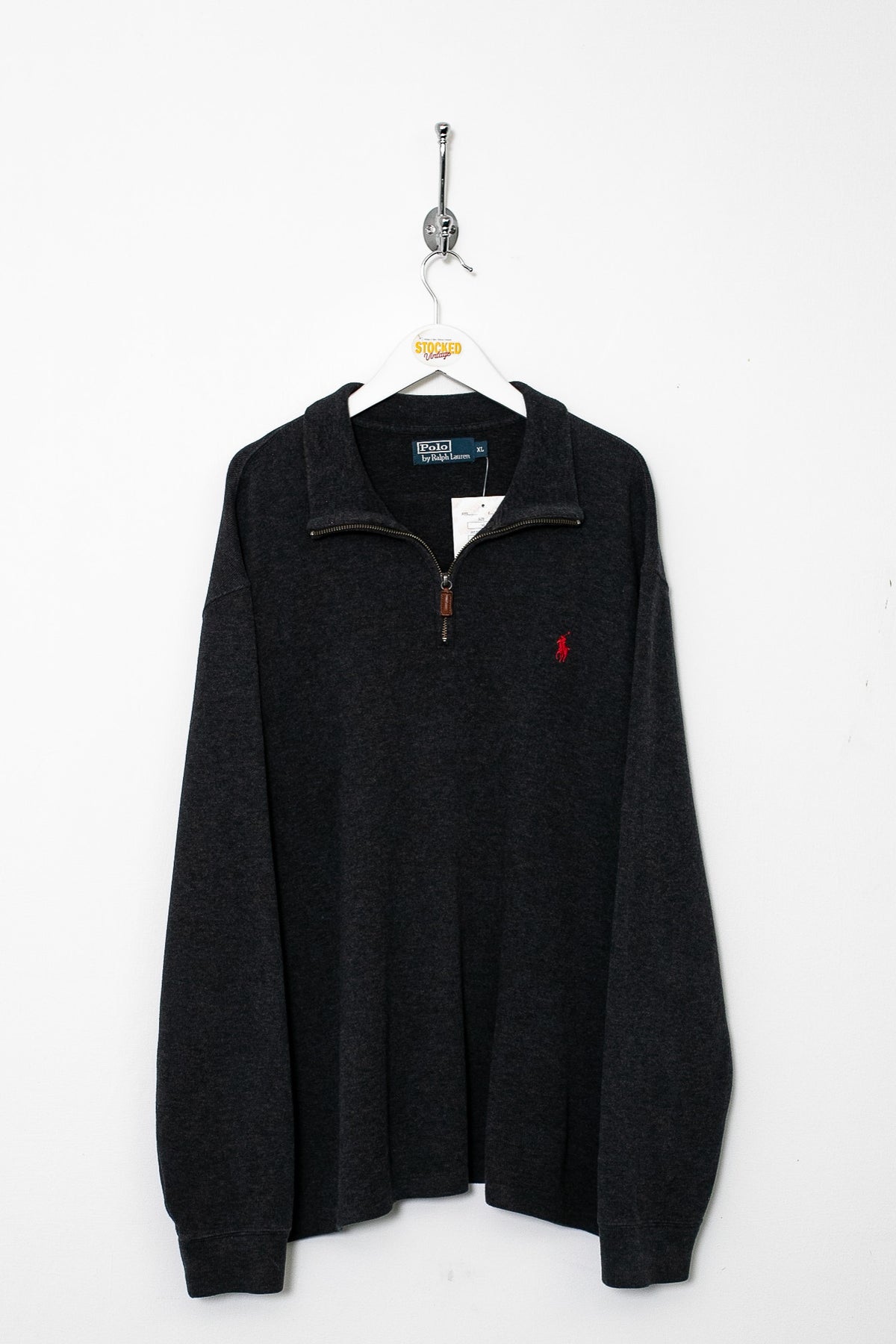 00s Ralph Lauren 1/4 Zip Sweatshirt (XL)