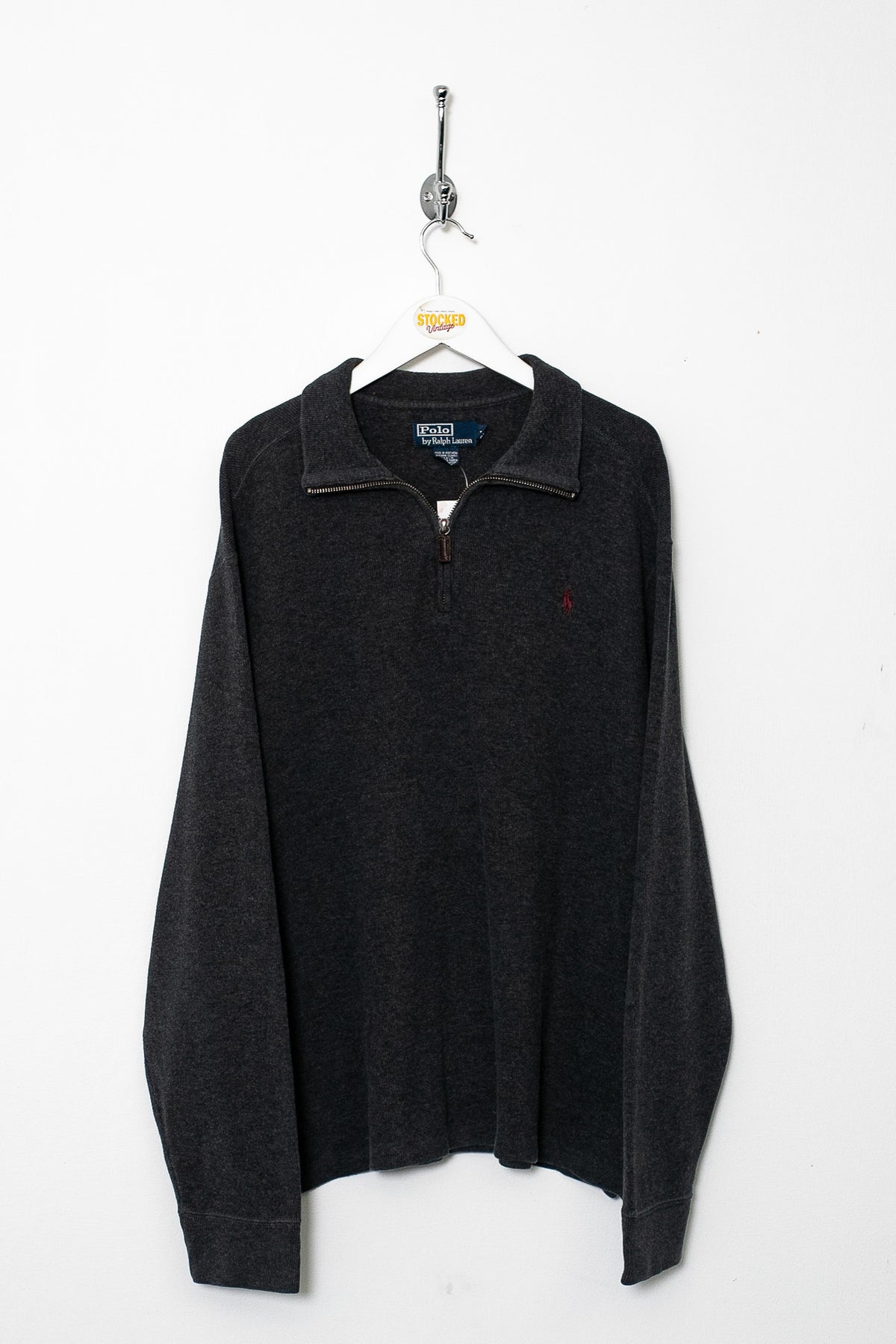 00s Ralph Lauren 1/4 Zip Sweatshirt (L)