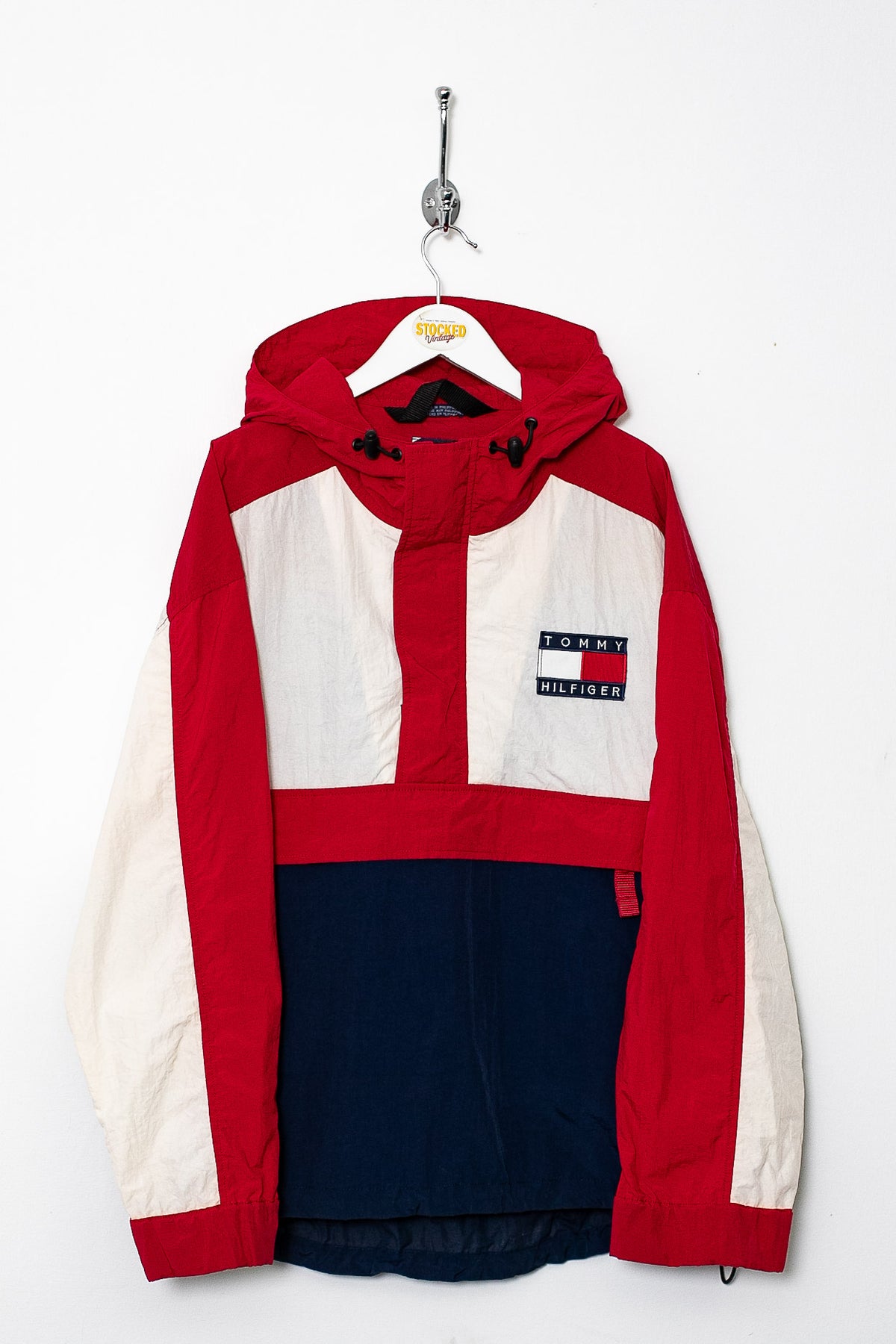 90s Tommy Hilfiger 1/4 Zip Jacket (M)