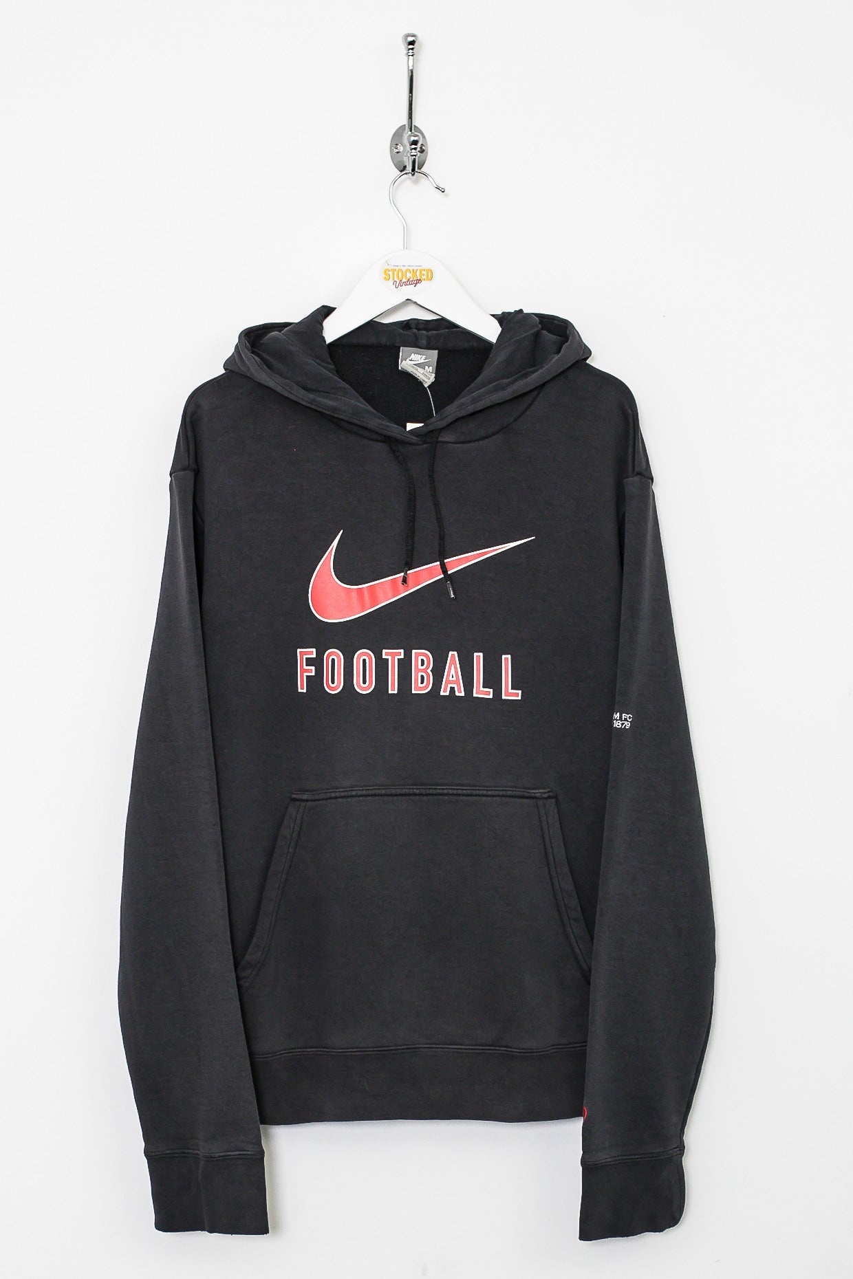 Vintage black nike on sale hoodie