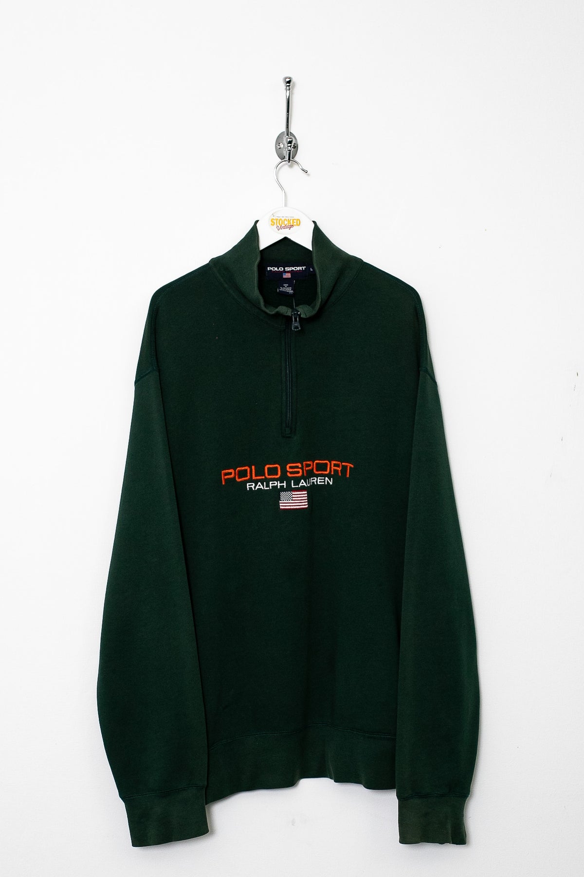 00s Ralph Lauren Polo Sport 1/4 Zip Sweatshirt (XL)