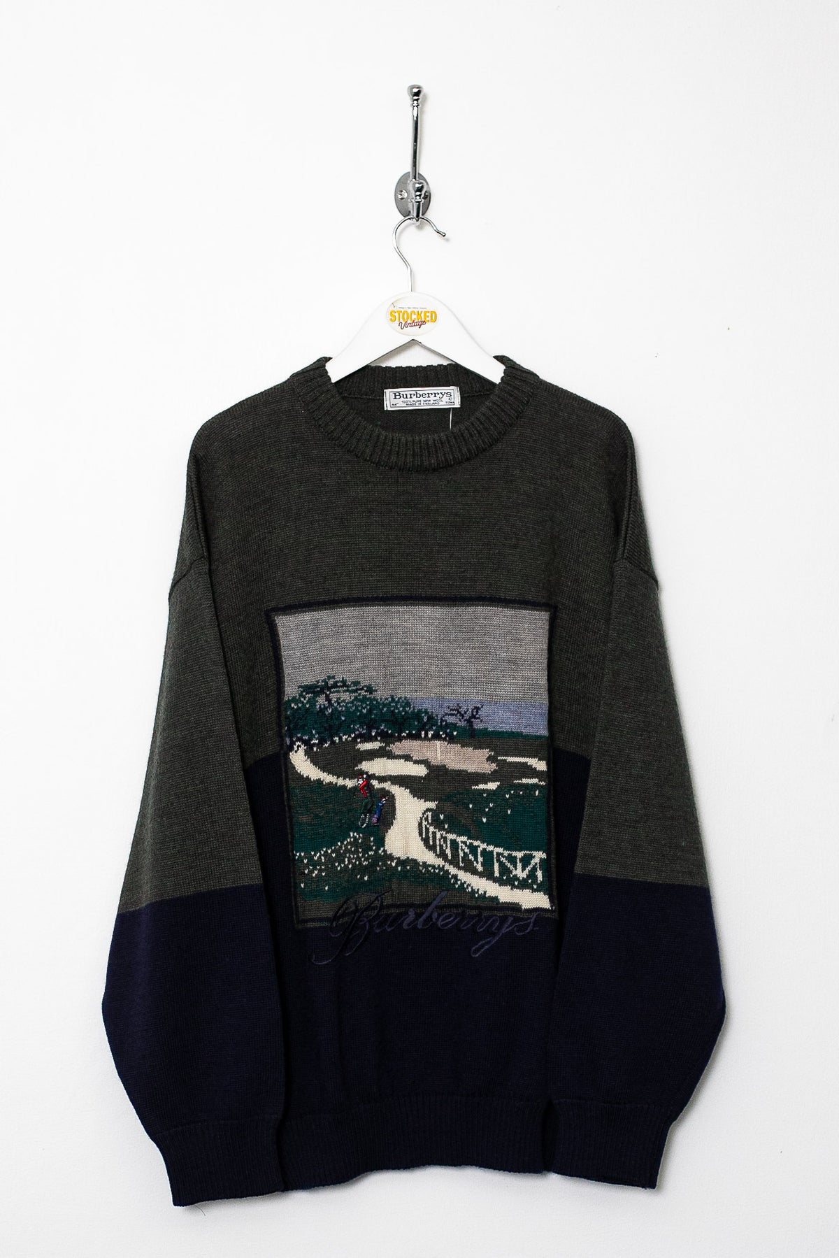 90s Burberry Knit Jumper (M)