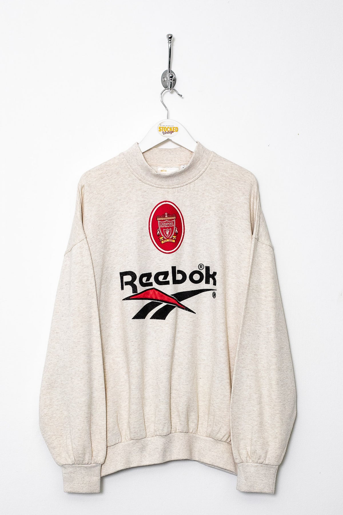 90s Reebok Liverpool Training Sweatshirt (L)