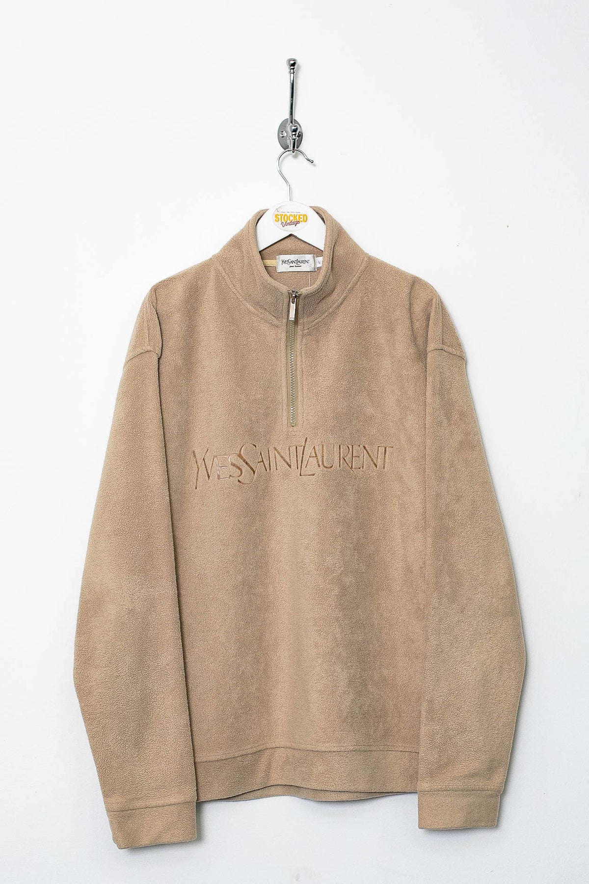 90s YSL 1/4 Zip Fleece (M)