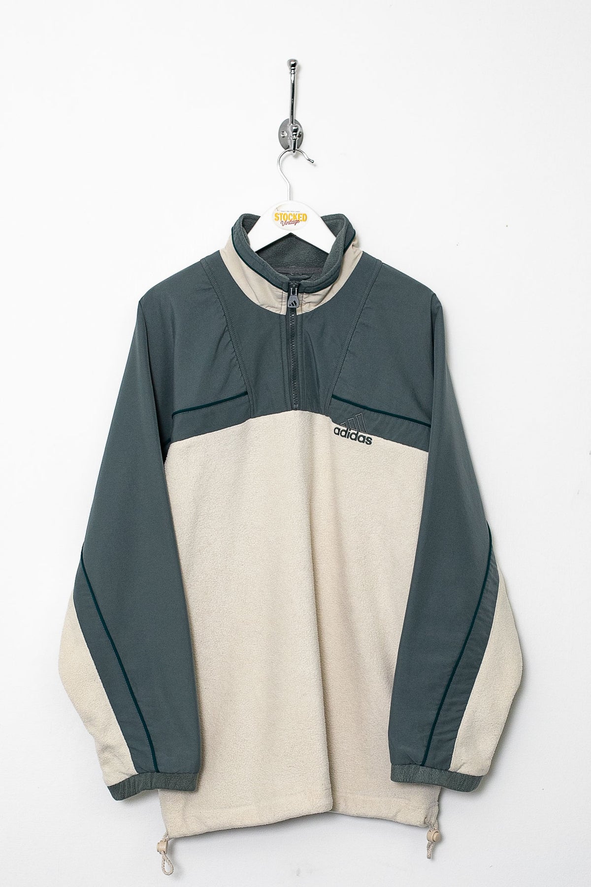 00s Adidas 1/4 Zip Fleece (L)