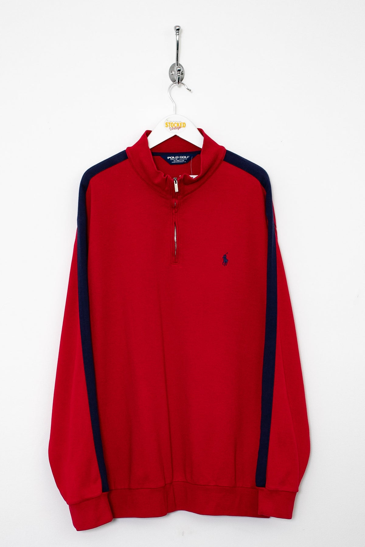 00s Ralph Lauren 1/4 Zip Sweatshirt (XL)