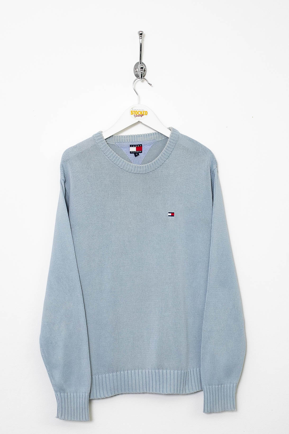 Baby blue tommy hilfiger jumper best sale