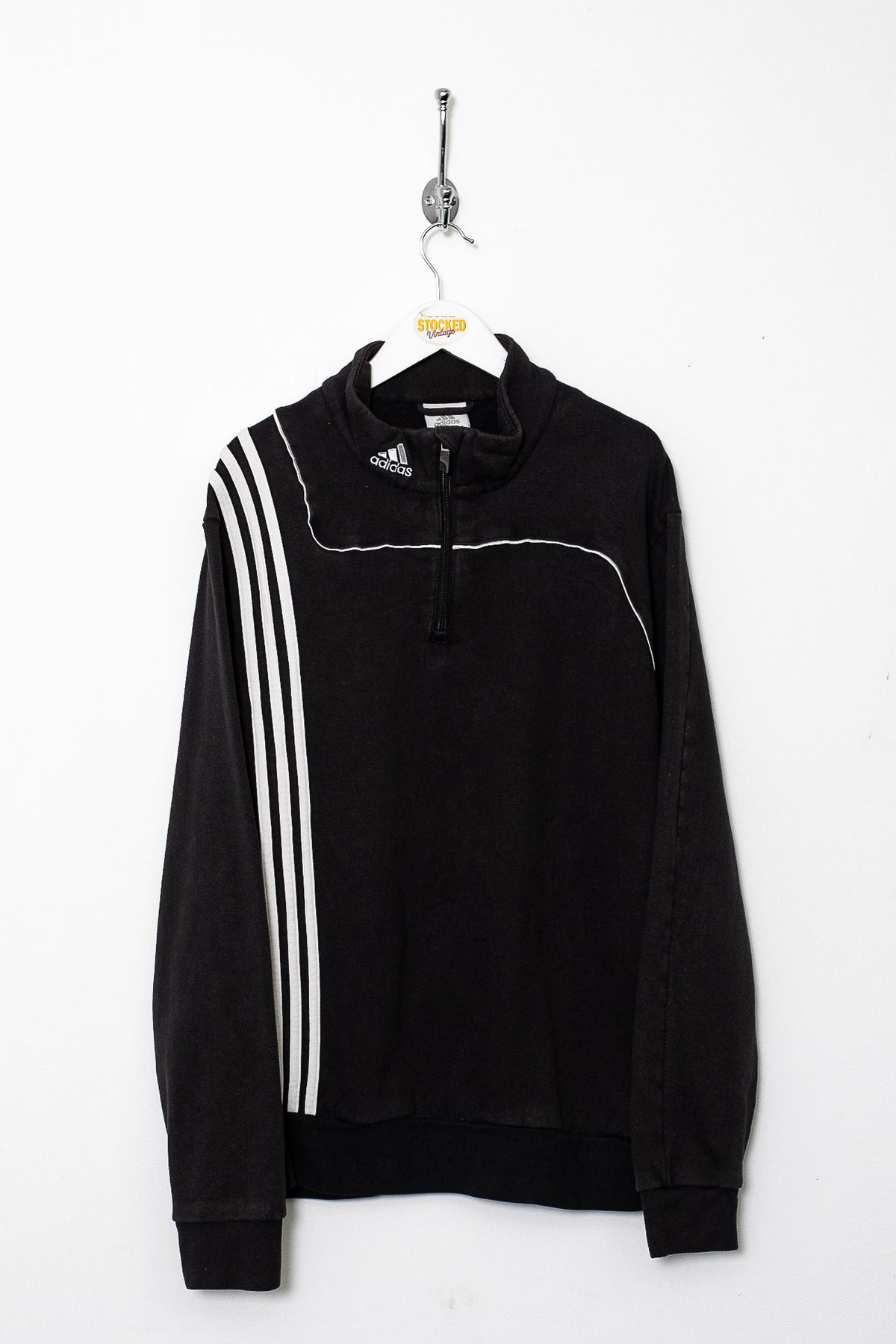 00s Adidas 1/4 Zip Sweatshirt (M)