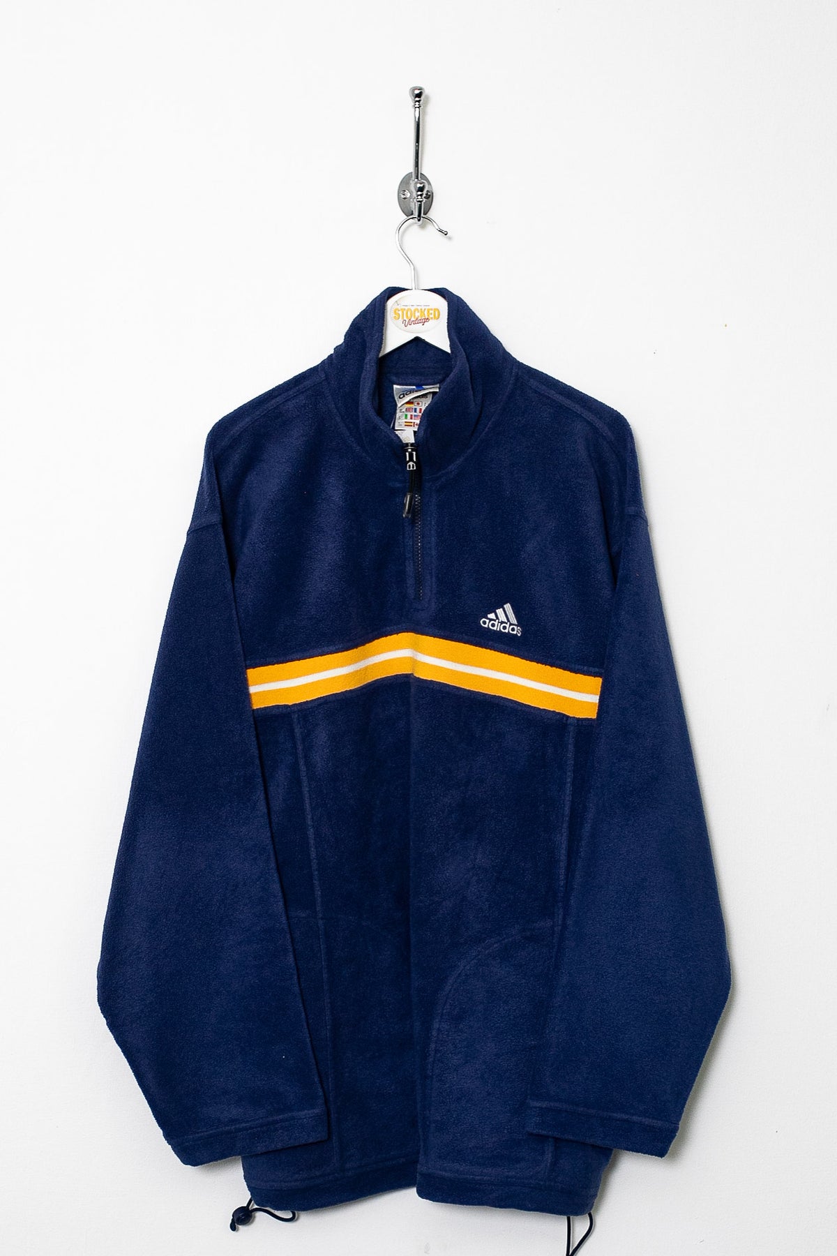 00s Adidas 1/4 Zip Fleece (L)
