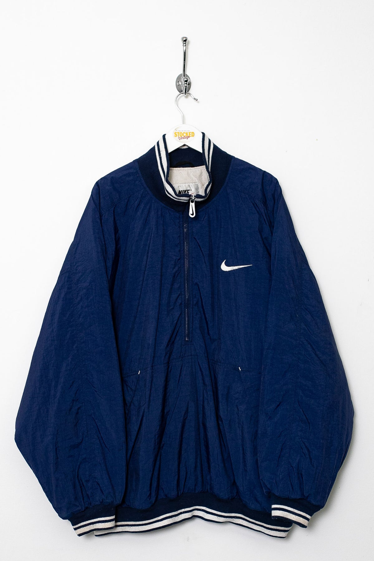 90s Nike 1/4 Zip Padded Coat (XL)