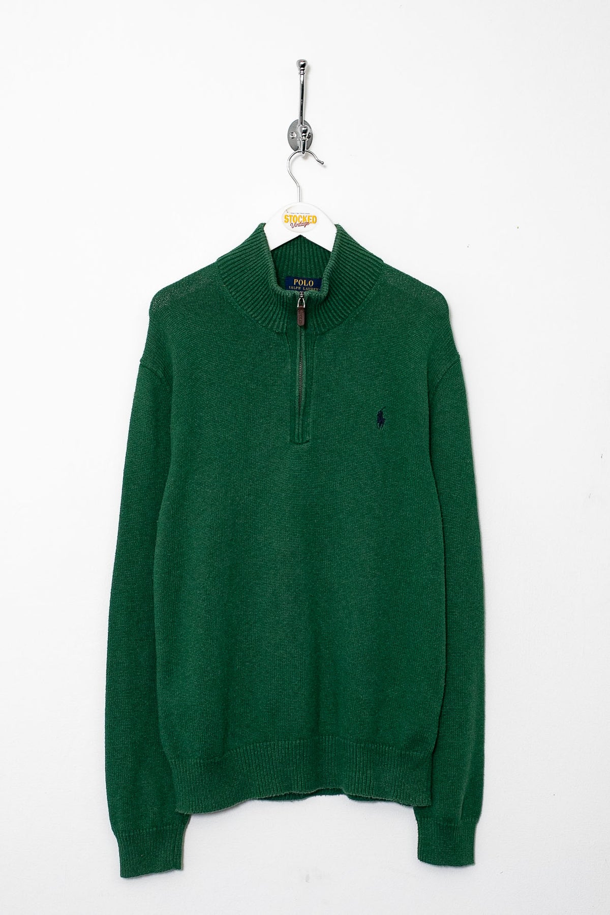 Ralph Lauren 1/4 Zip Knit Jumper (M)