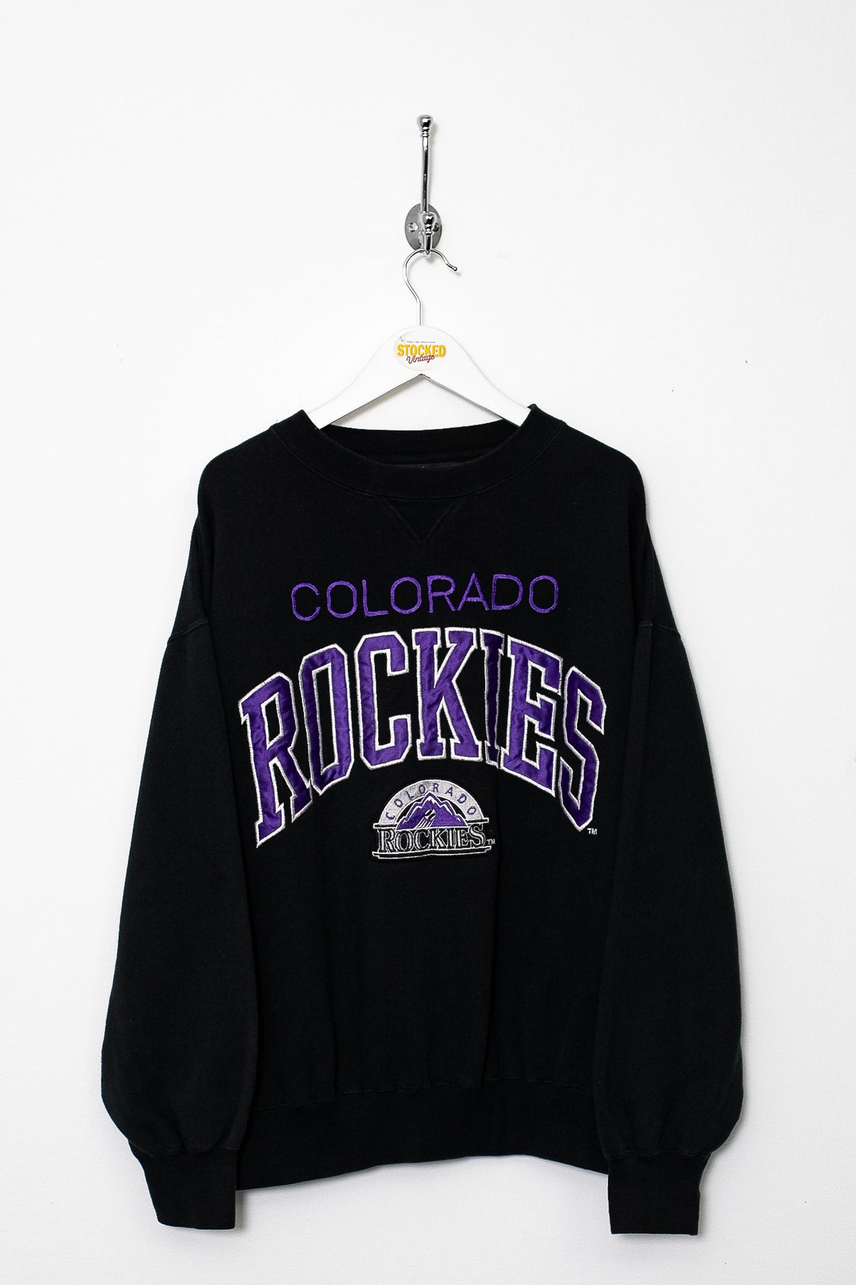 90s MLB Colorado Rockies Sweatshirt (L)