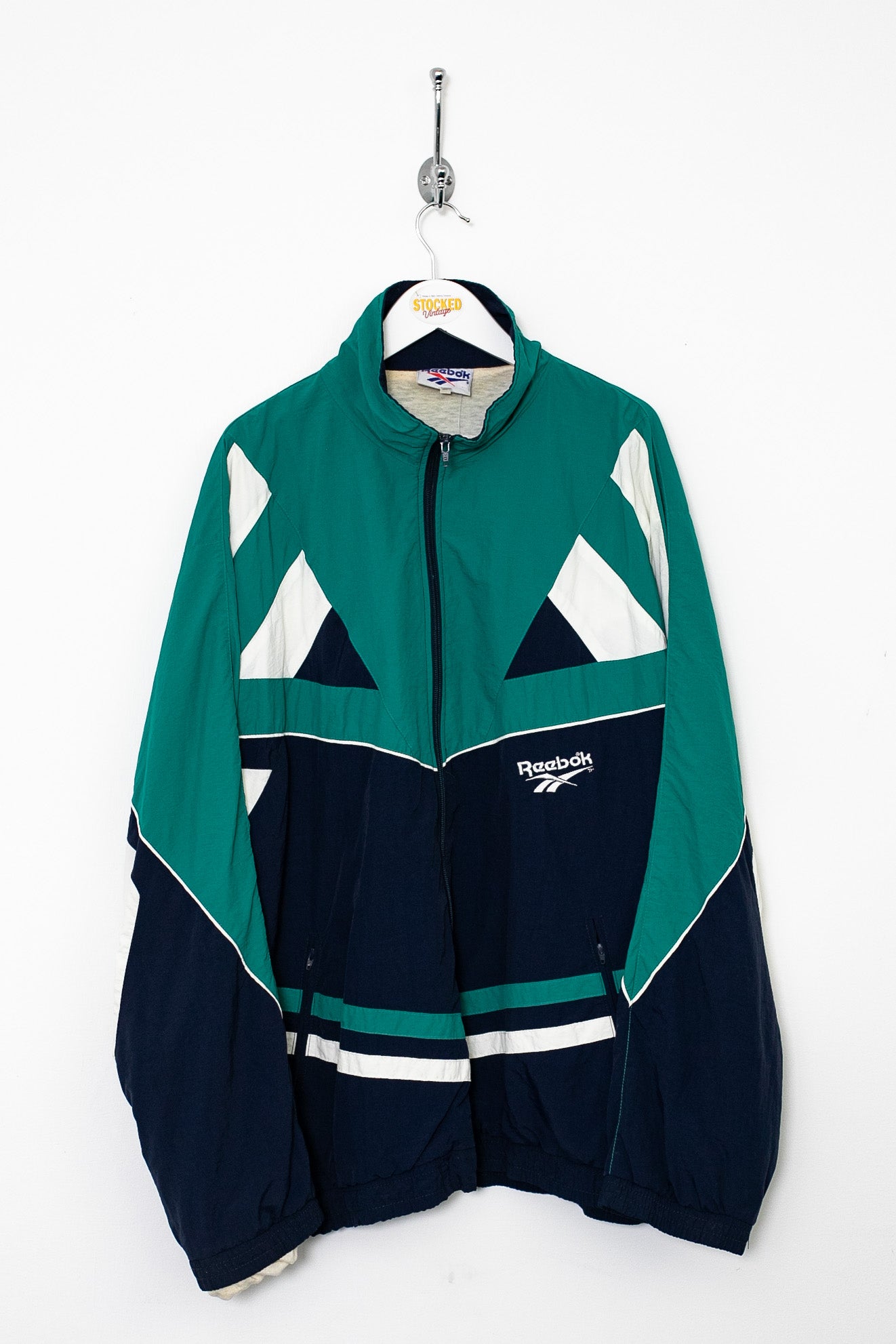 Reebok jacket vintage clearance green