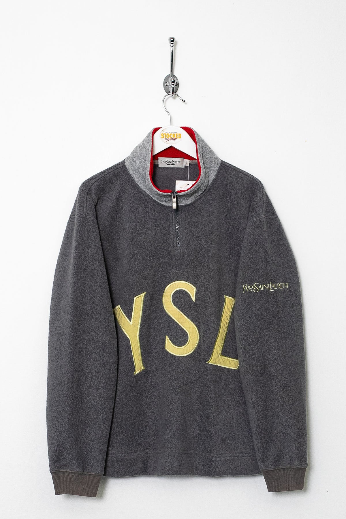 90s YSL 1/4 Zip Fleece (S)