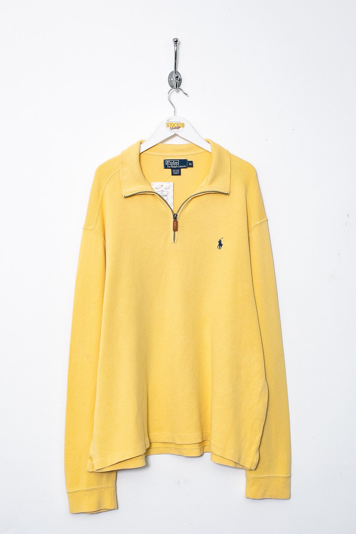 00s Ralph Lauren 1/4 Zip Sweatshirt (XL)