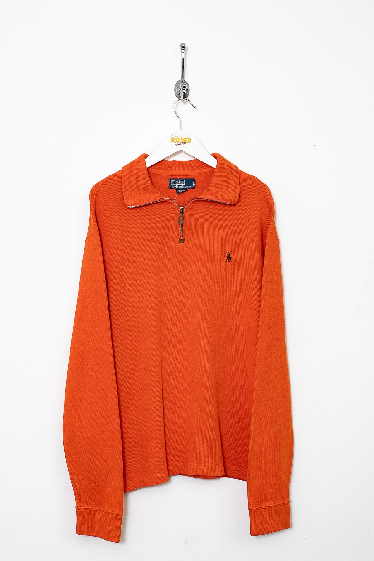 00s Ralph Lauren 1/4 Zip Sweatshirt (M)