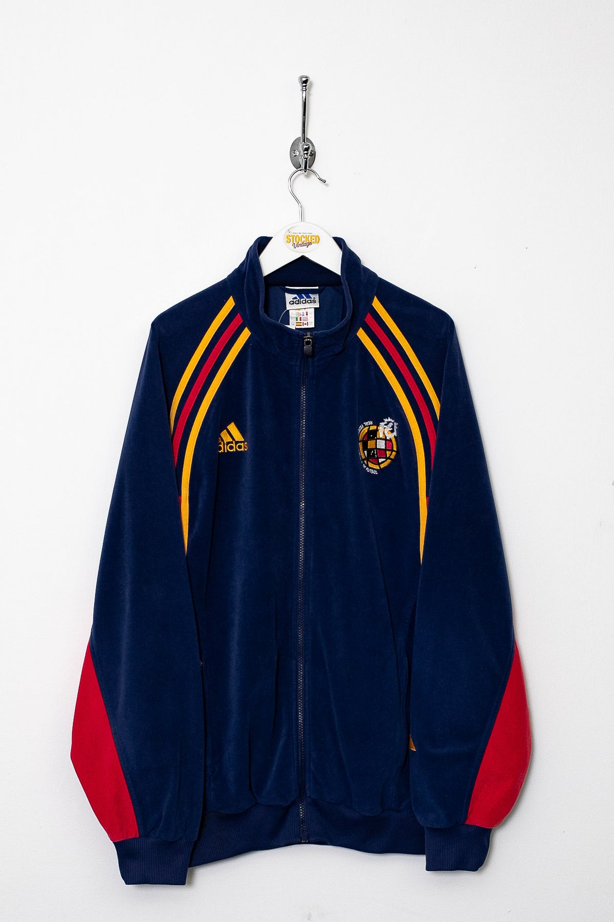 2000/02 Adidas Spain Velour Jacket (L)