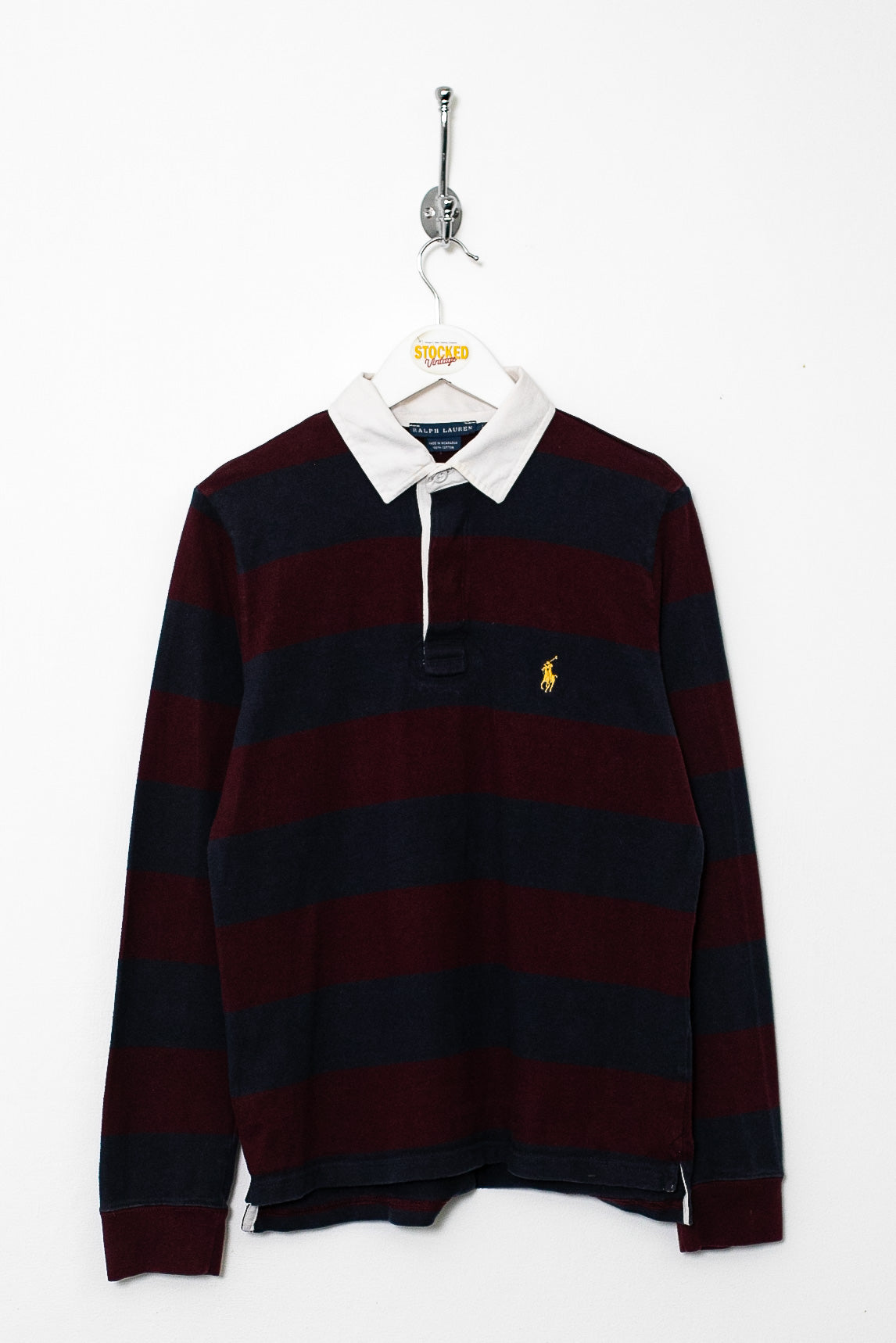 Womens 00s Ralph Lauren Rugby Shirt (M)