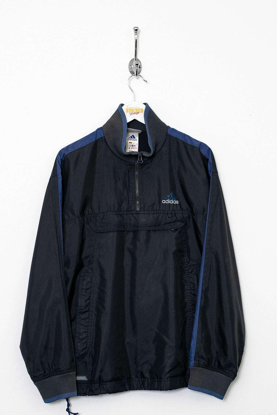 00s Adidas 1/4 Zip Jacket (S)