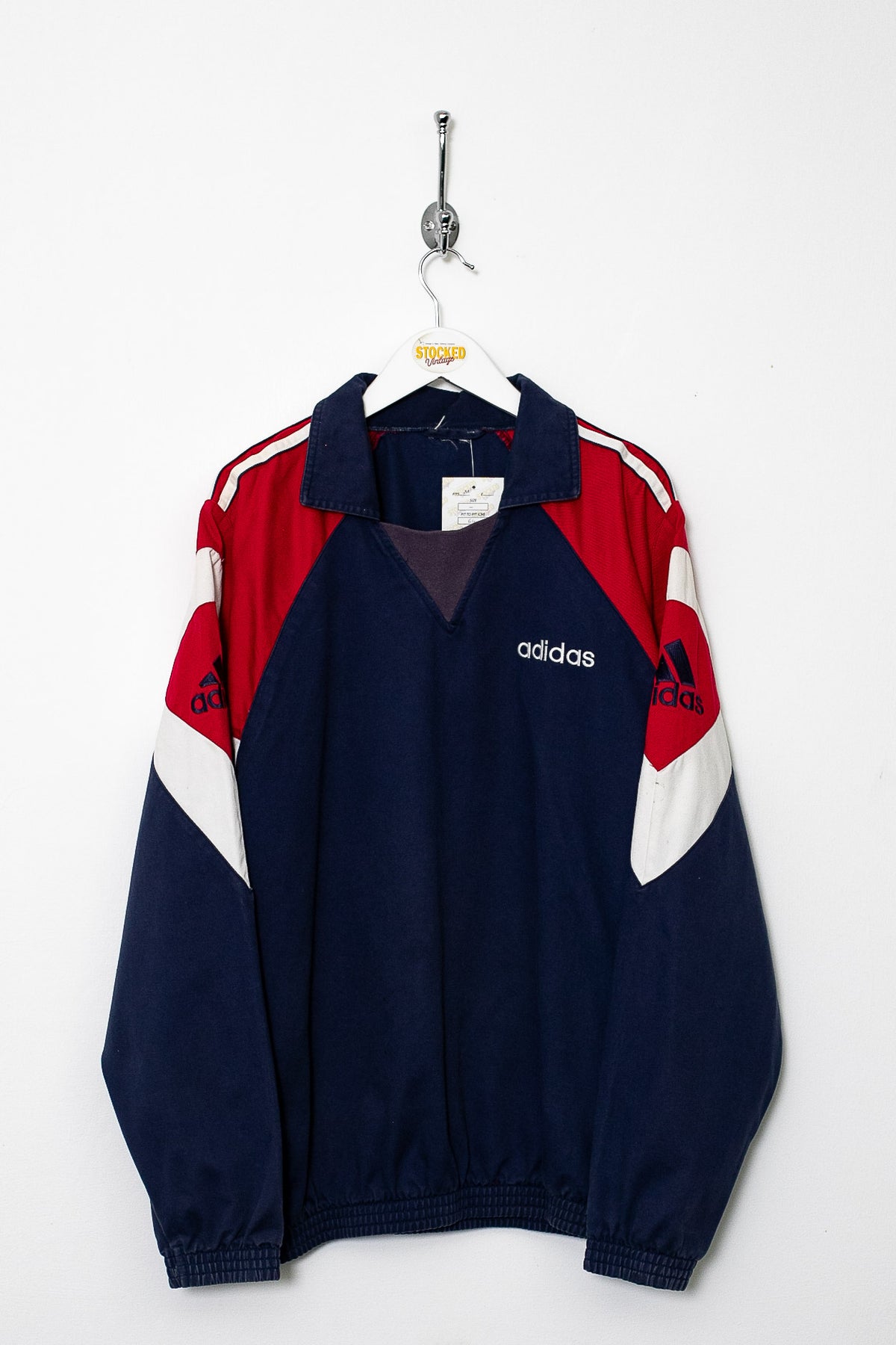 90s Adidas Drill Pullover (M)