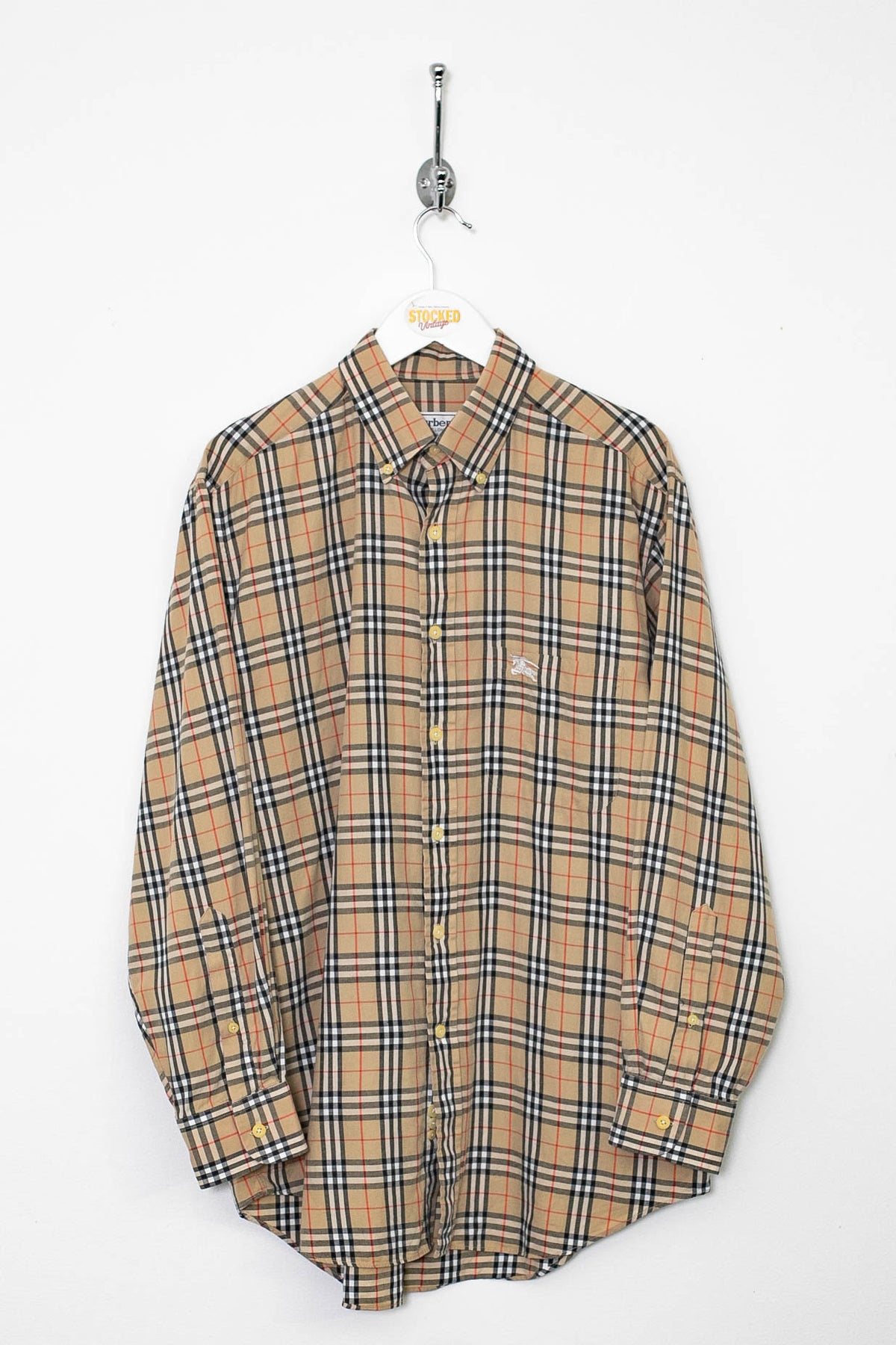 90s Burberry Nova Check Shirt (M)