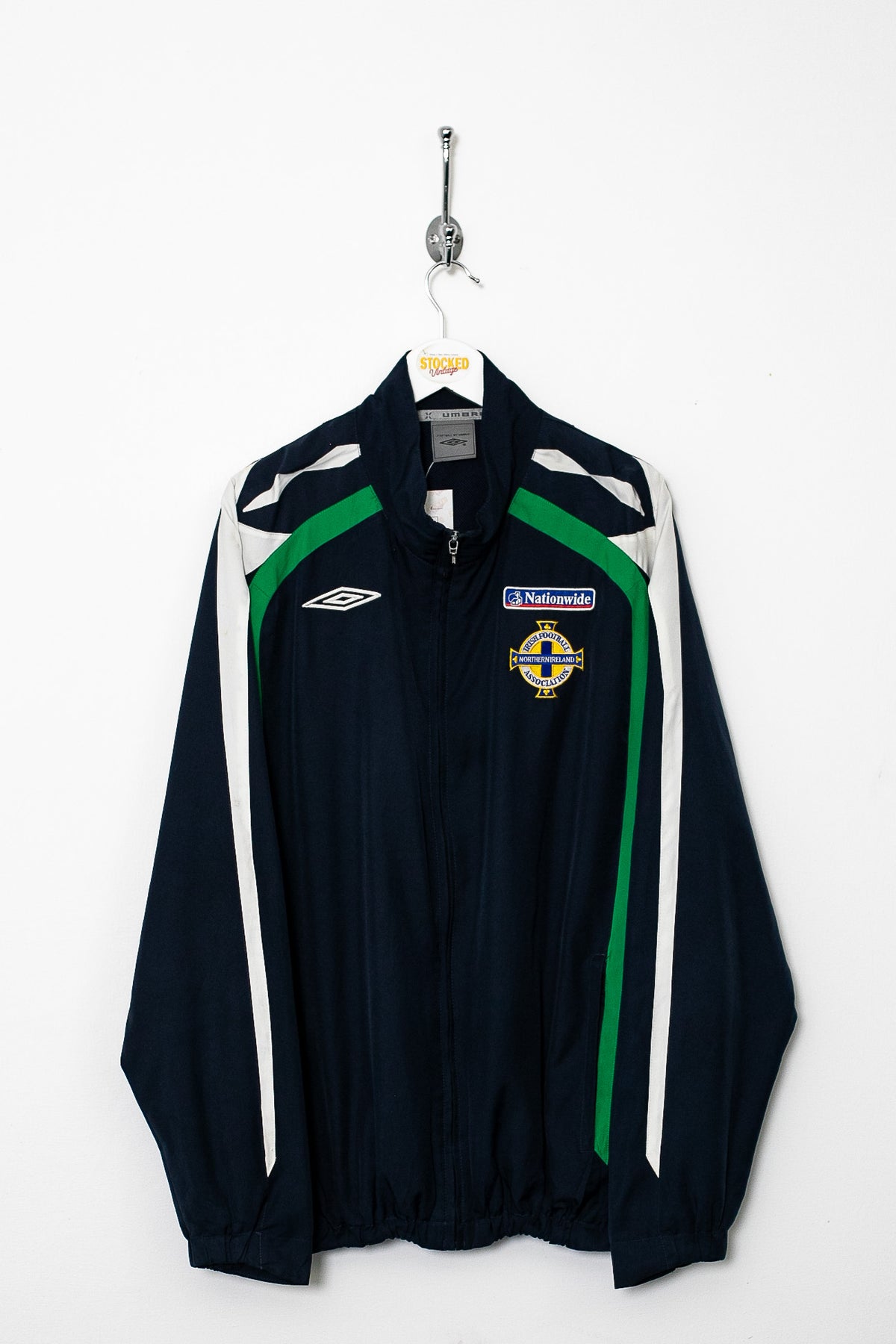 00s Umbro Northern Ireland Training Jacket (XL)