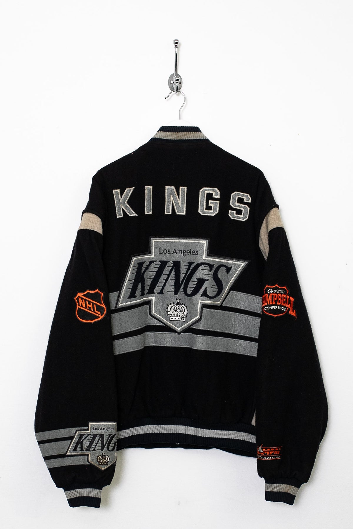 90s Campri NHL Los Angeles Kings Wool Bomber Jacket (L)