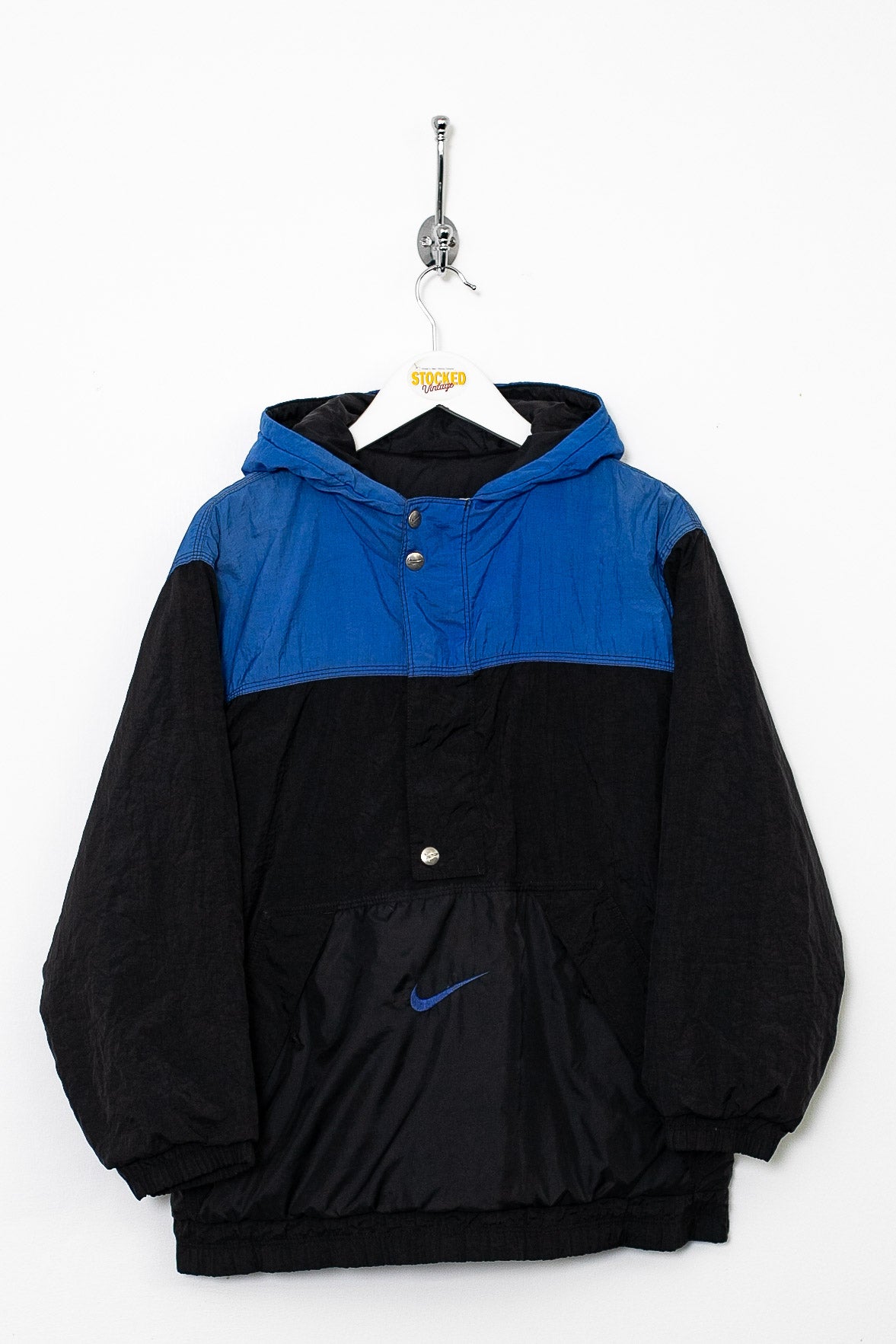 Womens 90s Nike 1/4 Zip Padded Jacket (S)