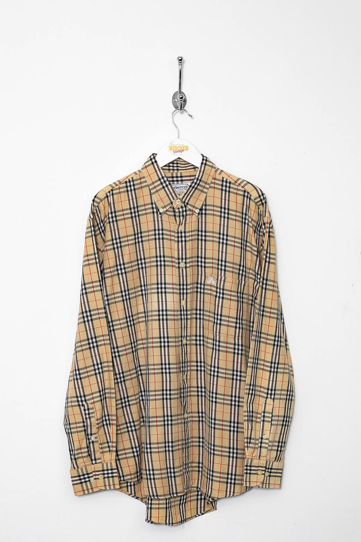 90s Burberry Nova Check Shirt (L)