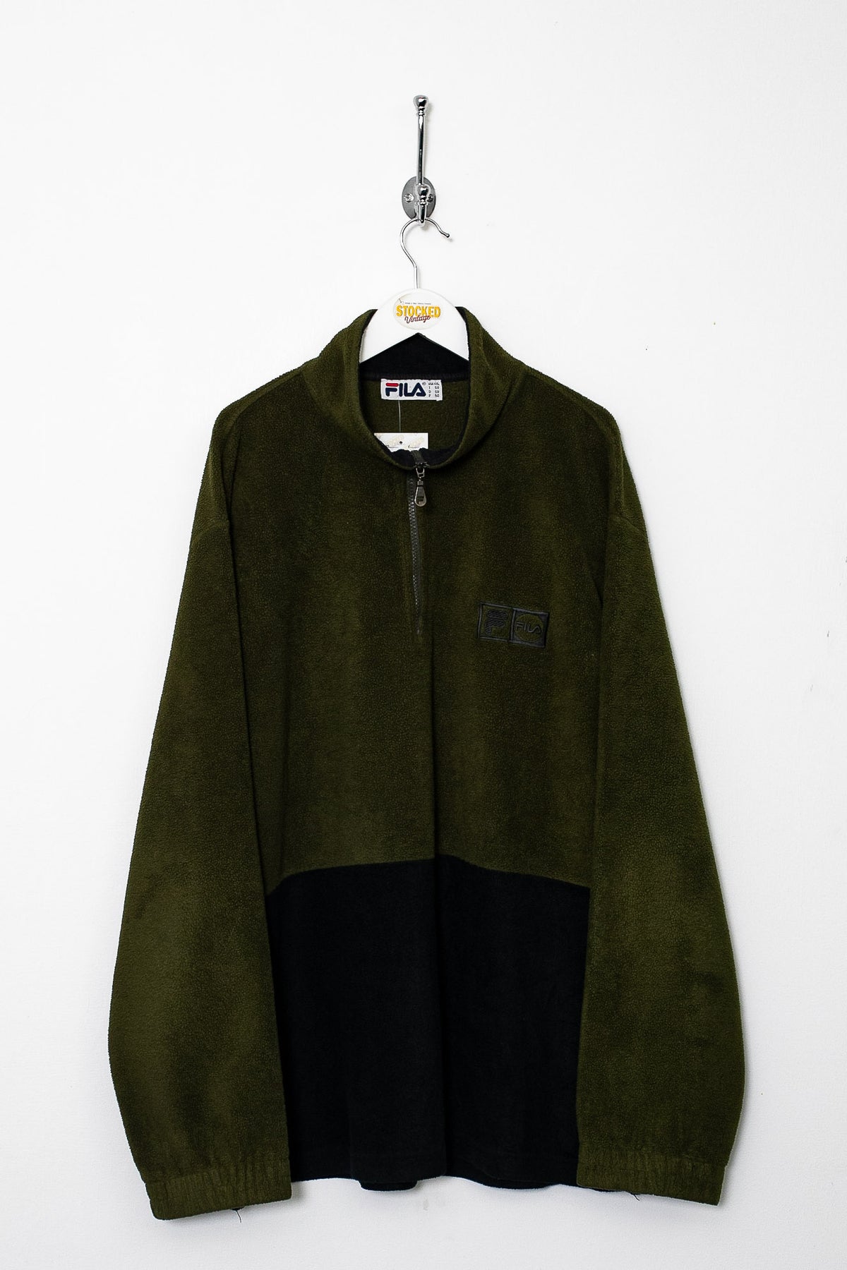 00s Fila 1/4 Zip Fleece (XXL)