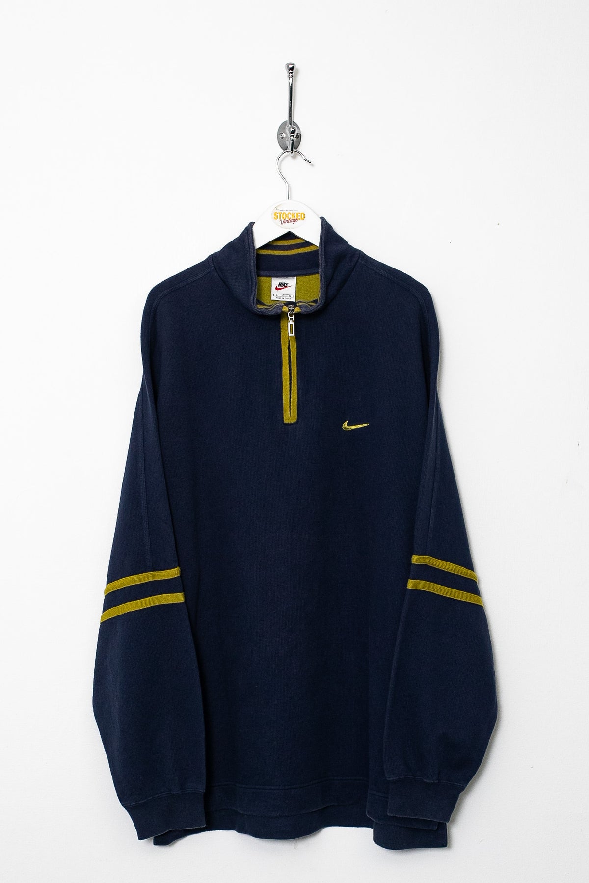 90s Nike 1/4 Zip Sweatshirt (L)
