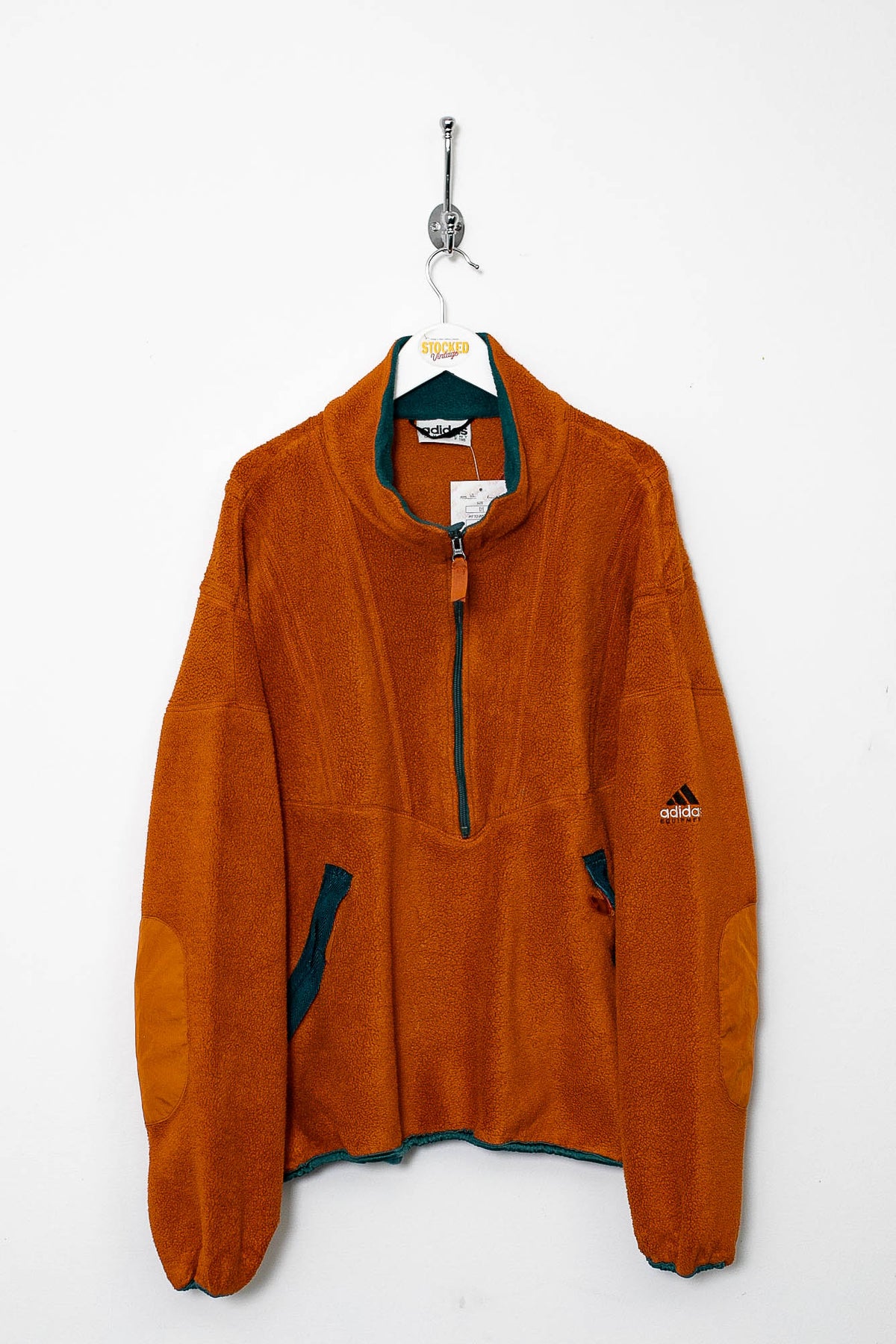 90s Adidas Equipment 1/4 Zip Fleece (L)