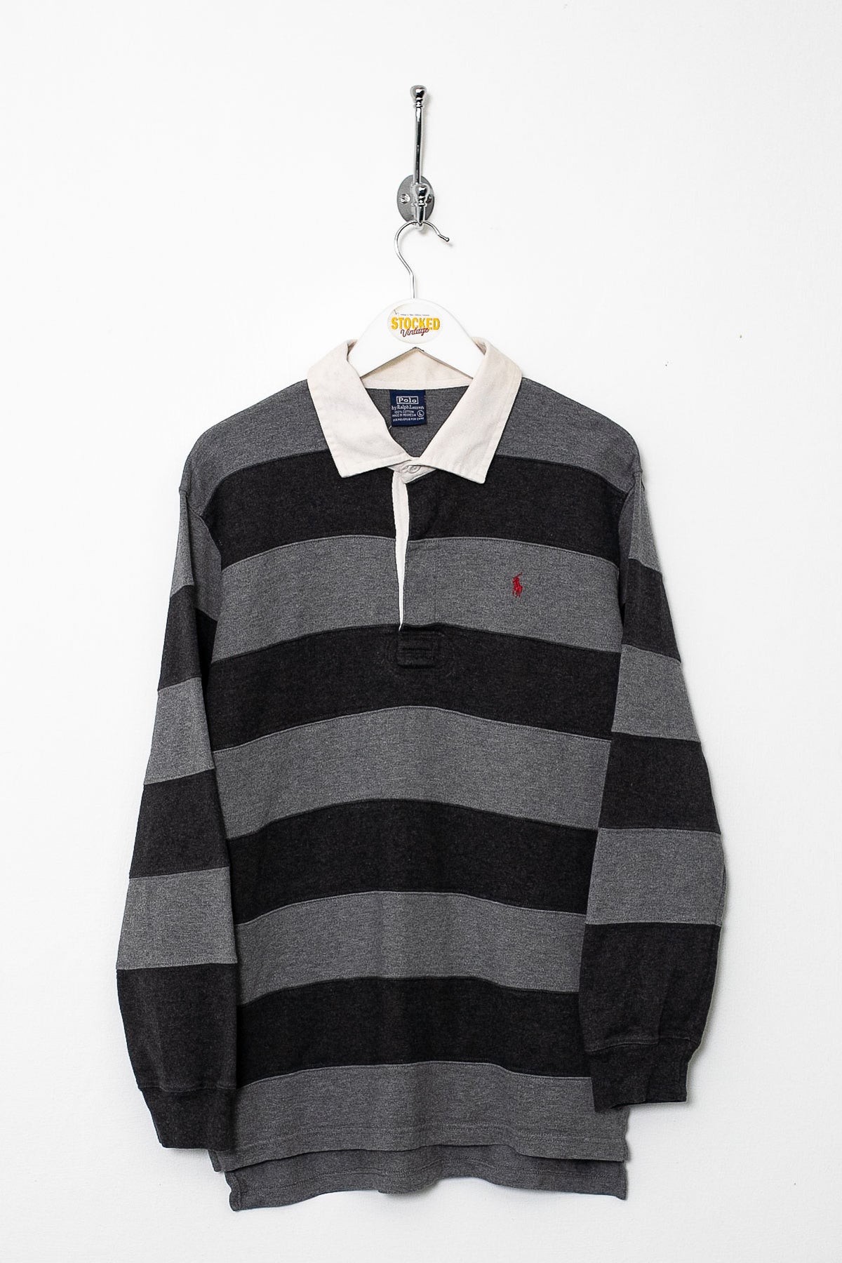 Womens 00s Ralph Lauren Rugby Shirt (M)